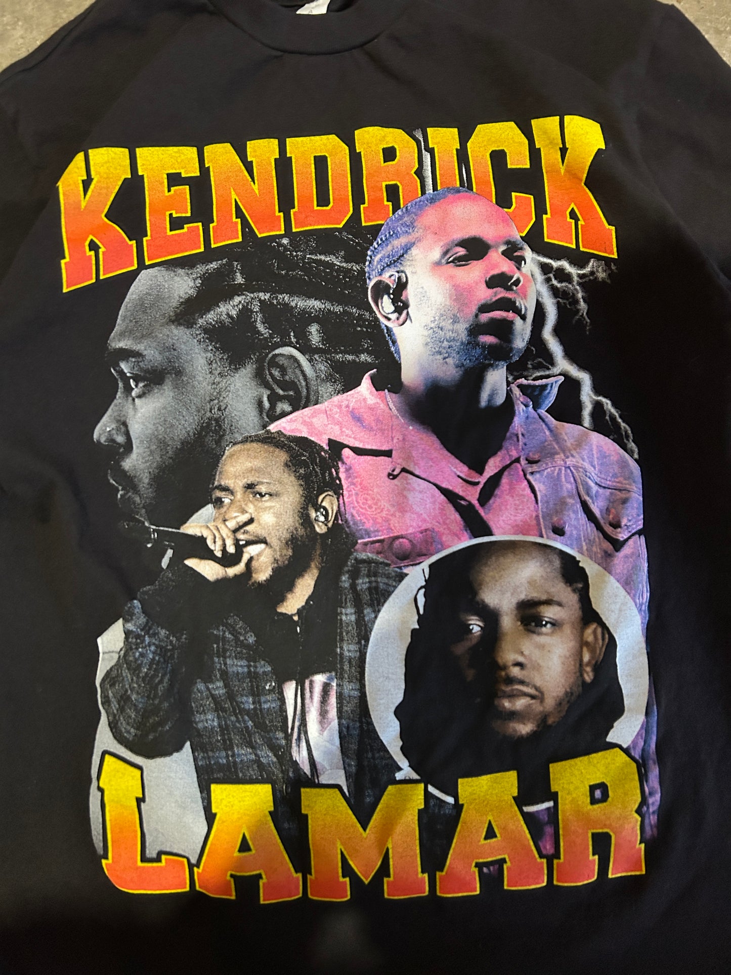 Kendrick Lamar Orange Rap Tee (M)
