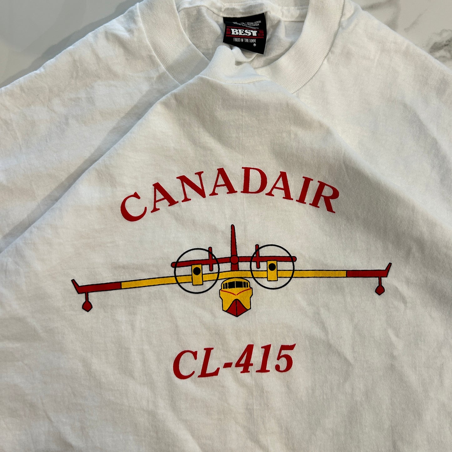 Vintage Canadair CL415 Plane Tee (XL)