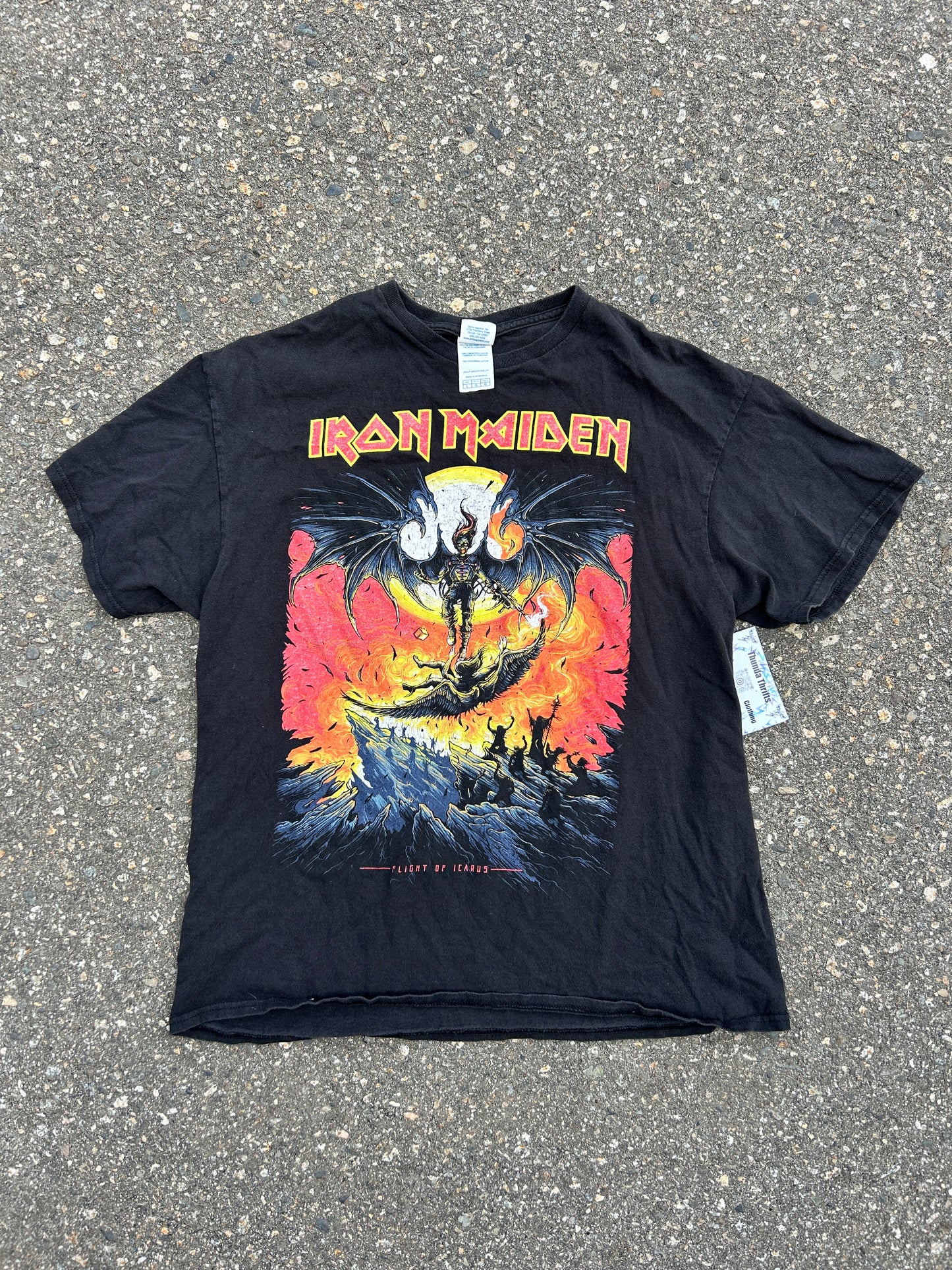 2018 Iron Maiden Icarus Tour Tee (L)