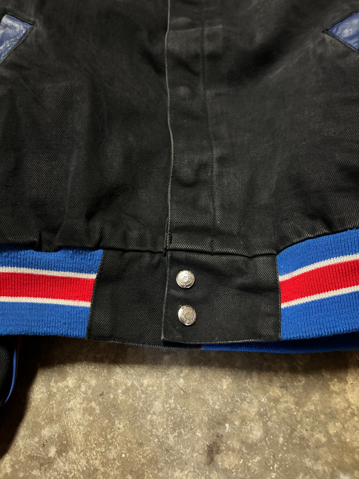 Vintage Jeff Hamilton MLB LA Dodgers Star Jacket (L)