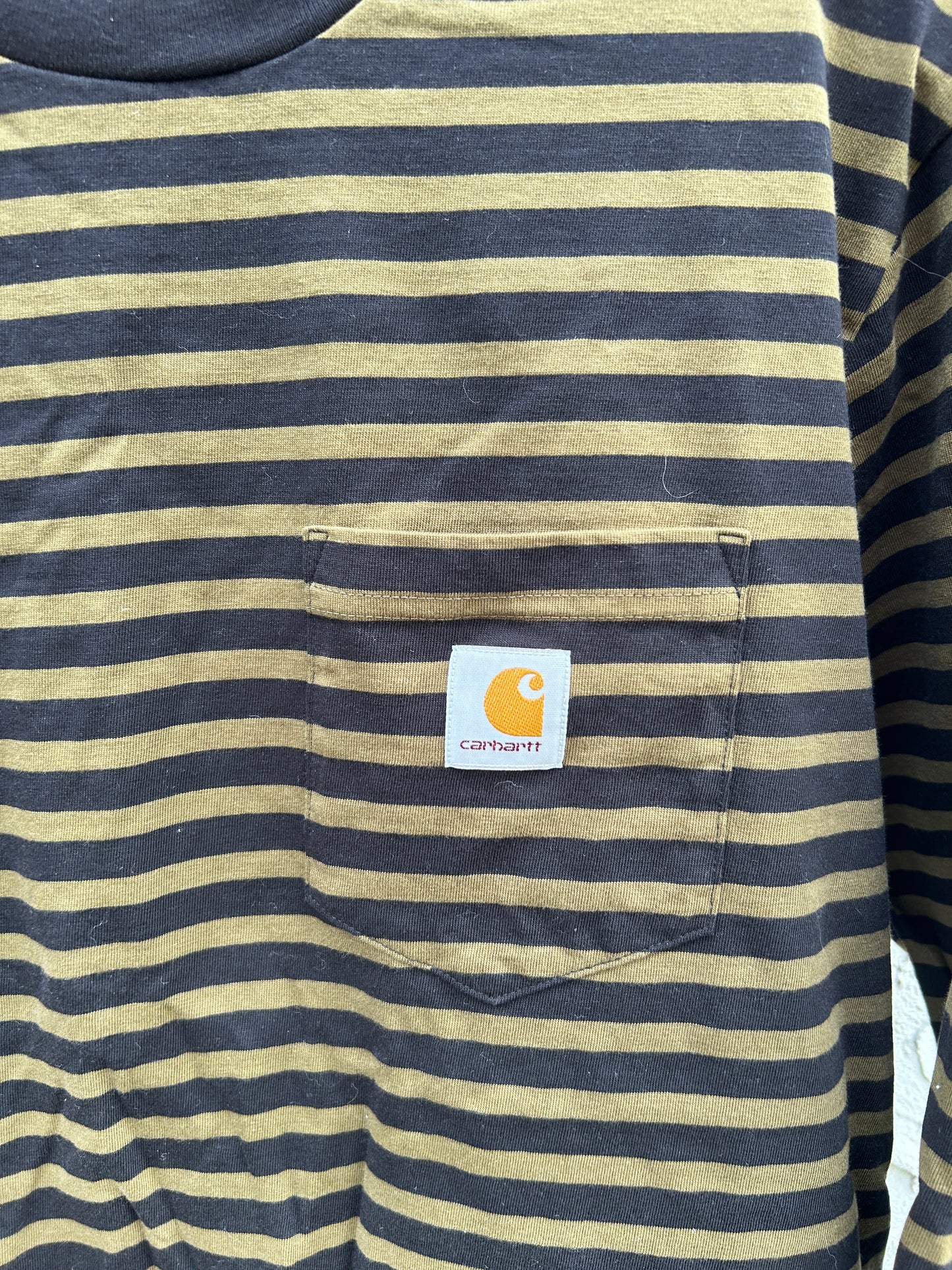 Carhartt Work in Progress Striped LS Shirt (L)