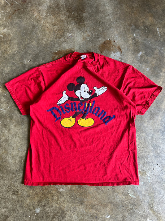 Vintage Disneyland Mickey Mouse Tee (2XL)