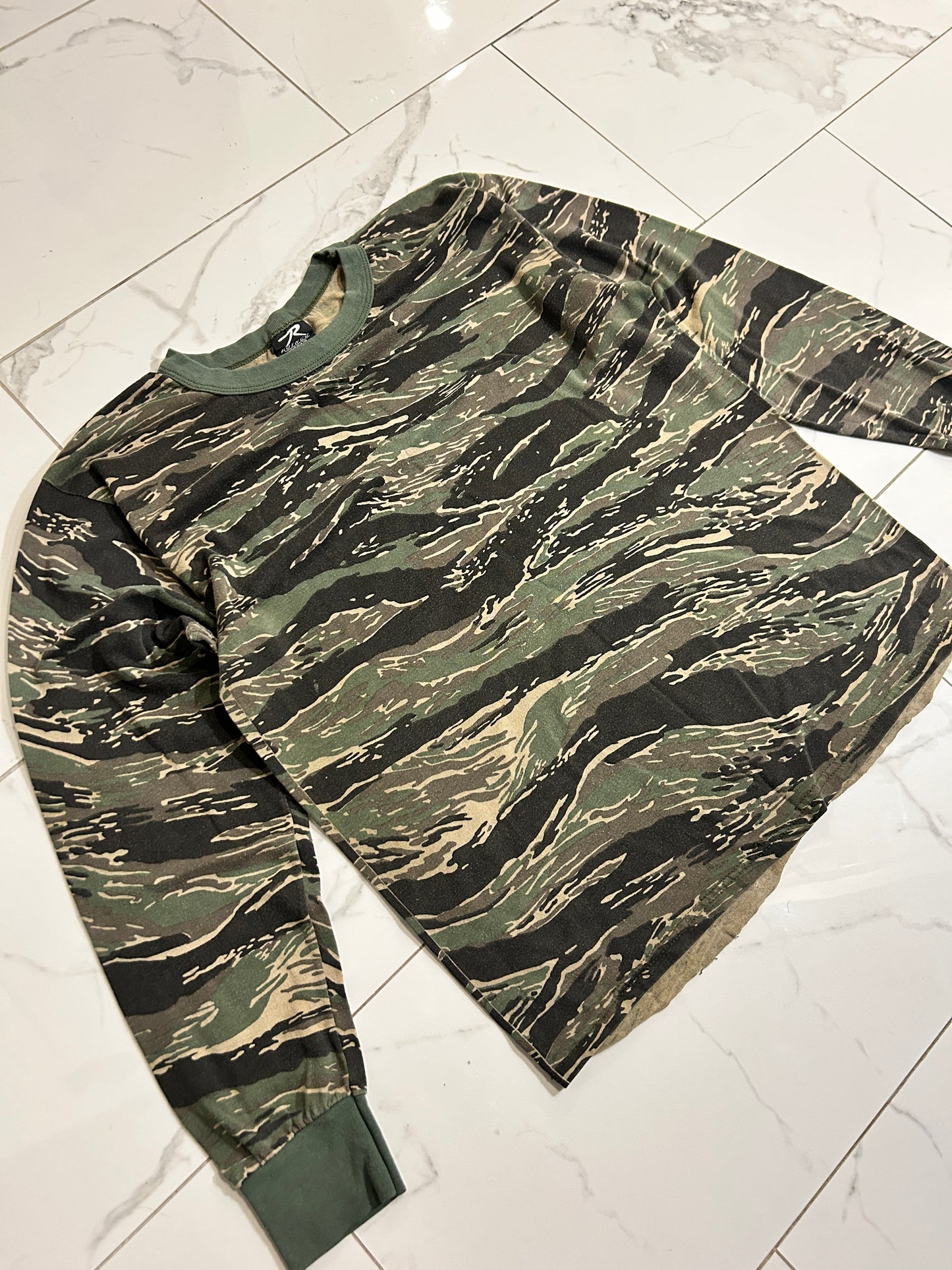 Rothco Tiger Camo LS Shirt (XL)