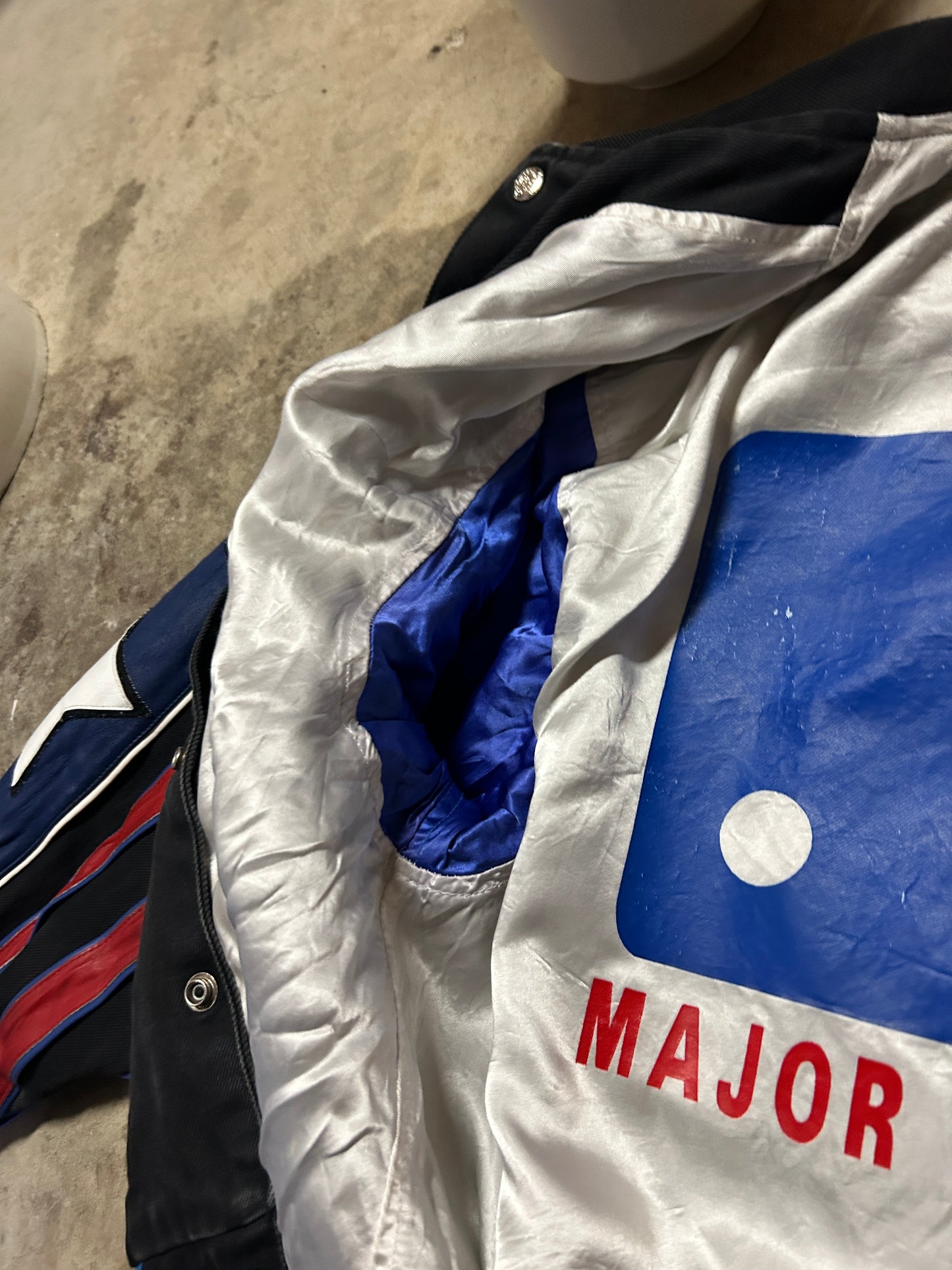 Vintage Jeff Hamilton MLB LA Dodgers Star Jacket (L)