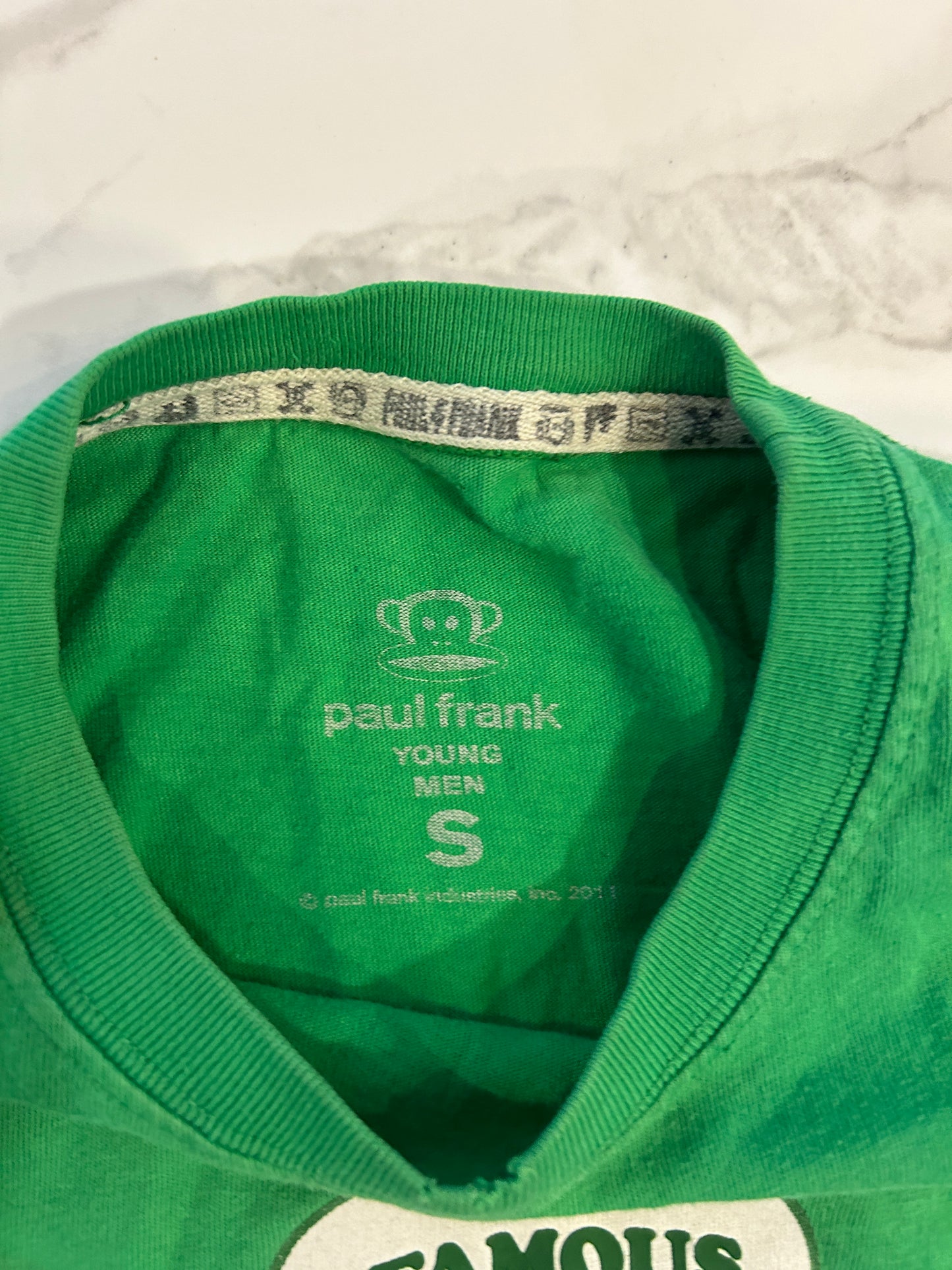Y2K Paul Frank Famous Almost Monkey Tee (S)