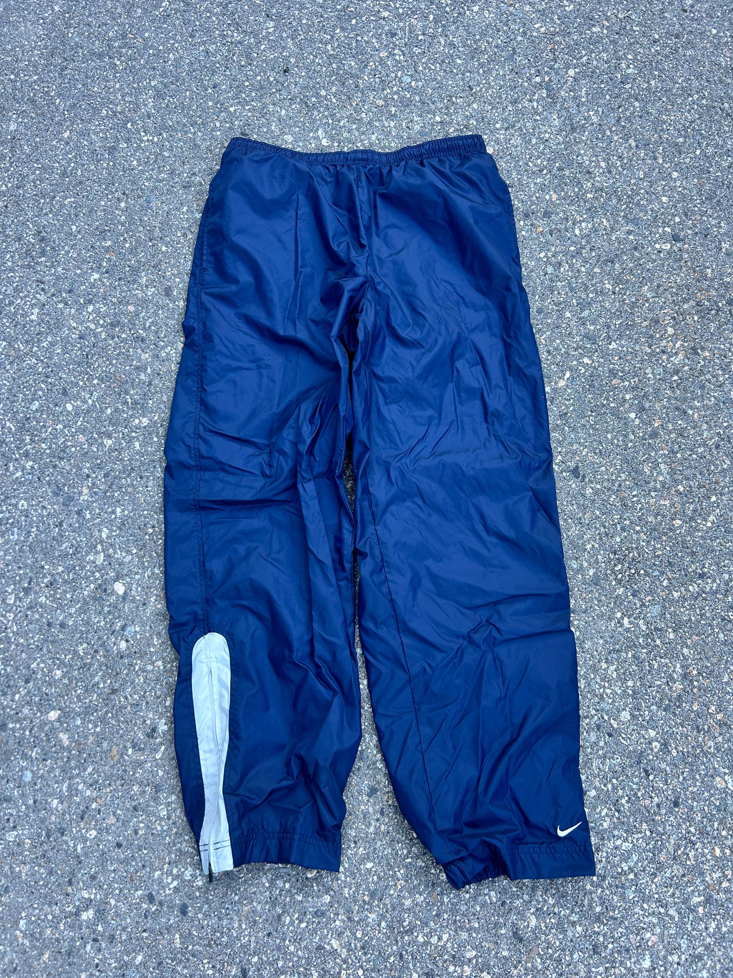 Y2K Lined Baggy Nike Track Pants (XL)