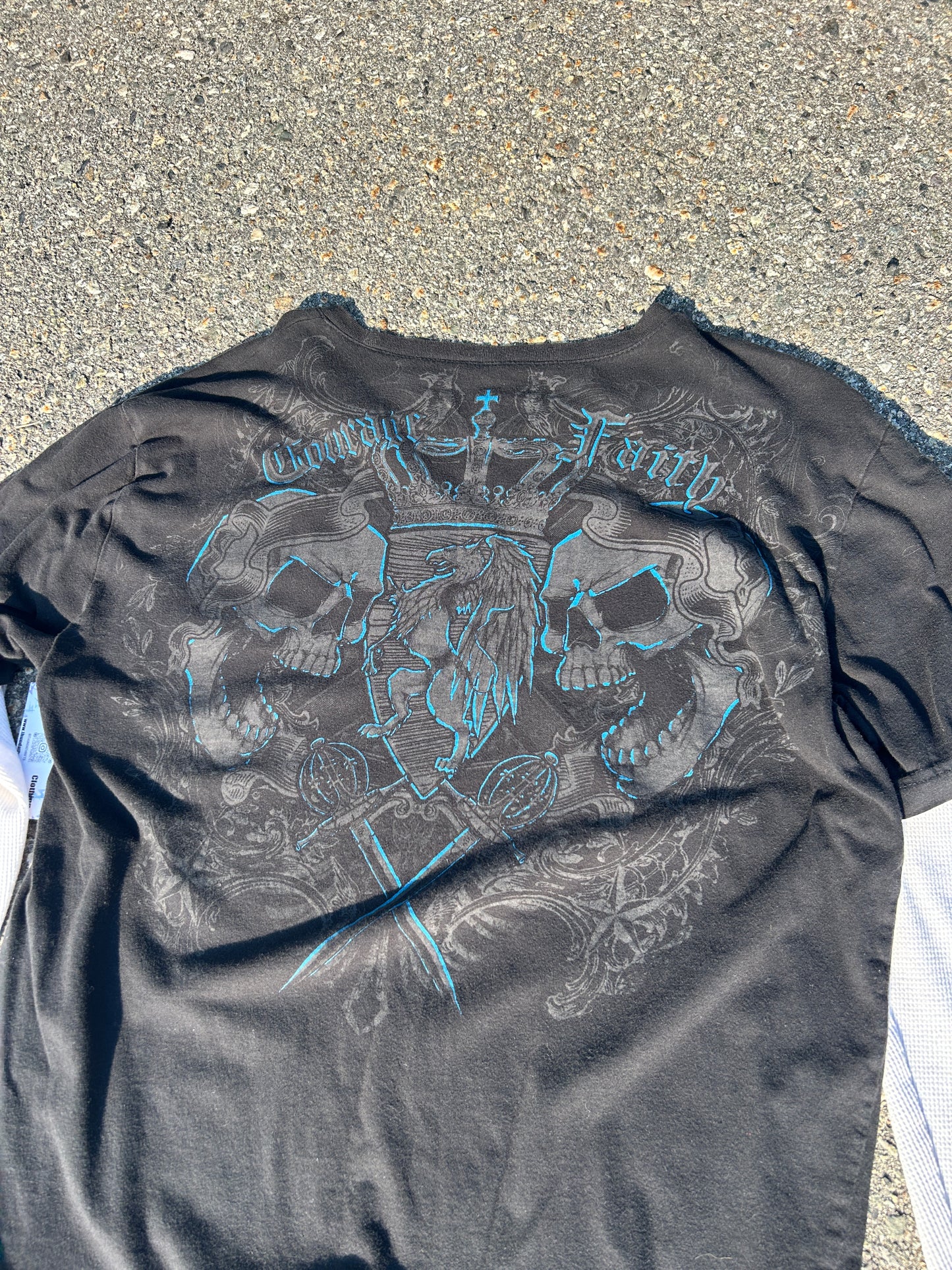 Y2K MMA Elite Waffle Sleeved Shirt (XL)