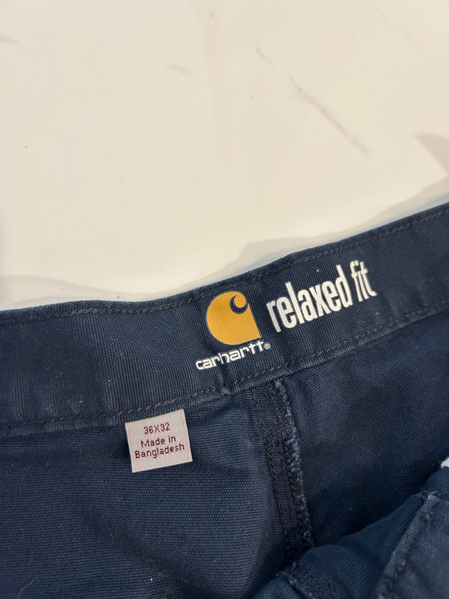 Navy Carhartt Dungarees (36x32)
