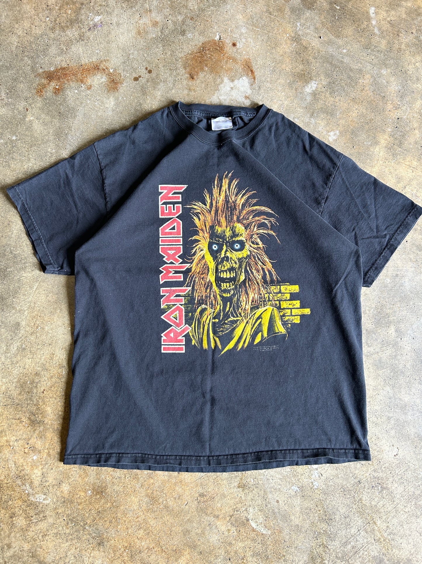 Vintage Iron Maiden Graphic Tee (L)