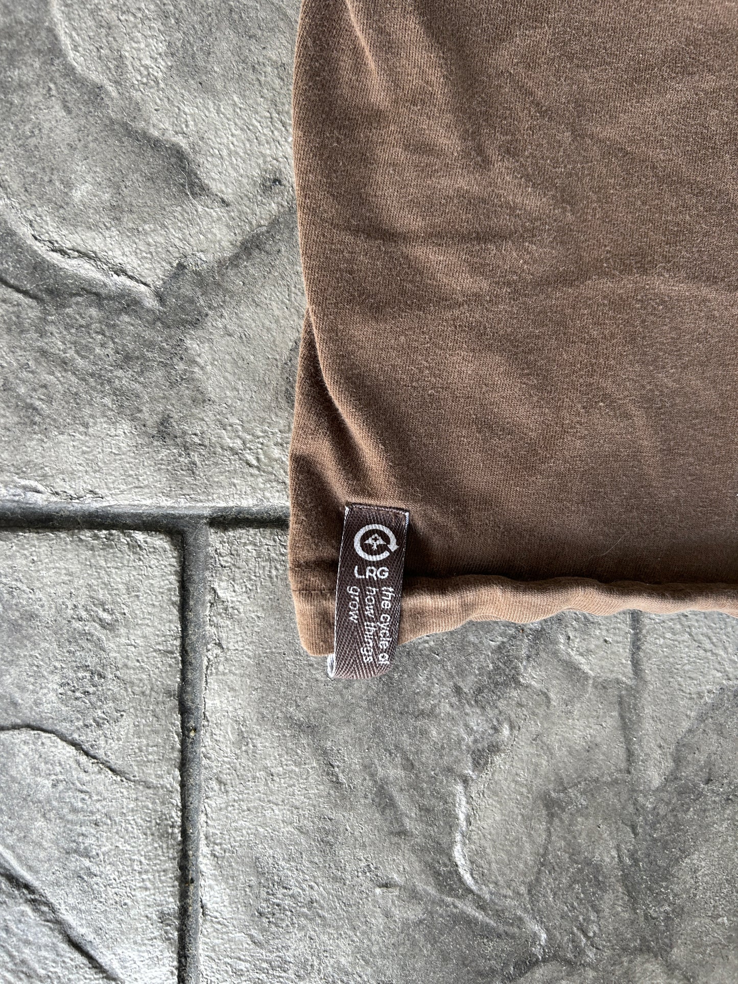 Brown Y2K LRG Tee (M)
