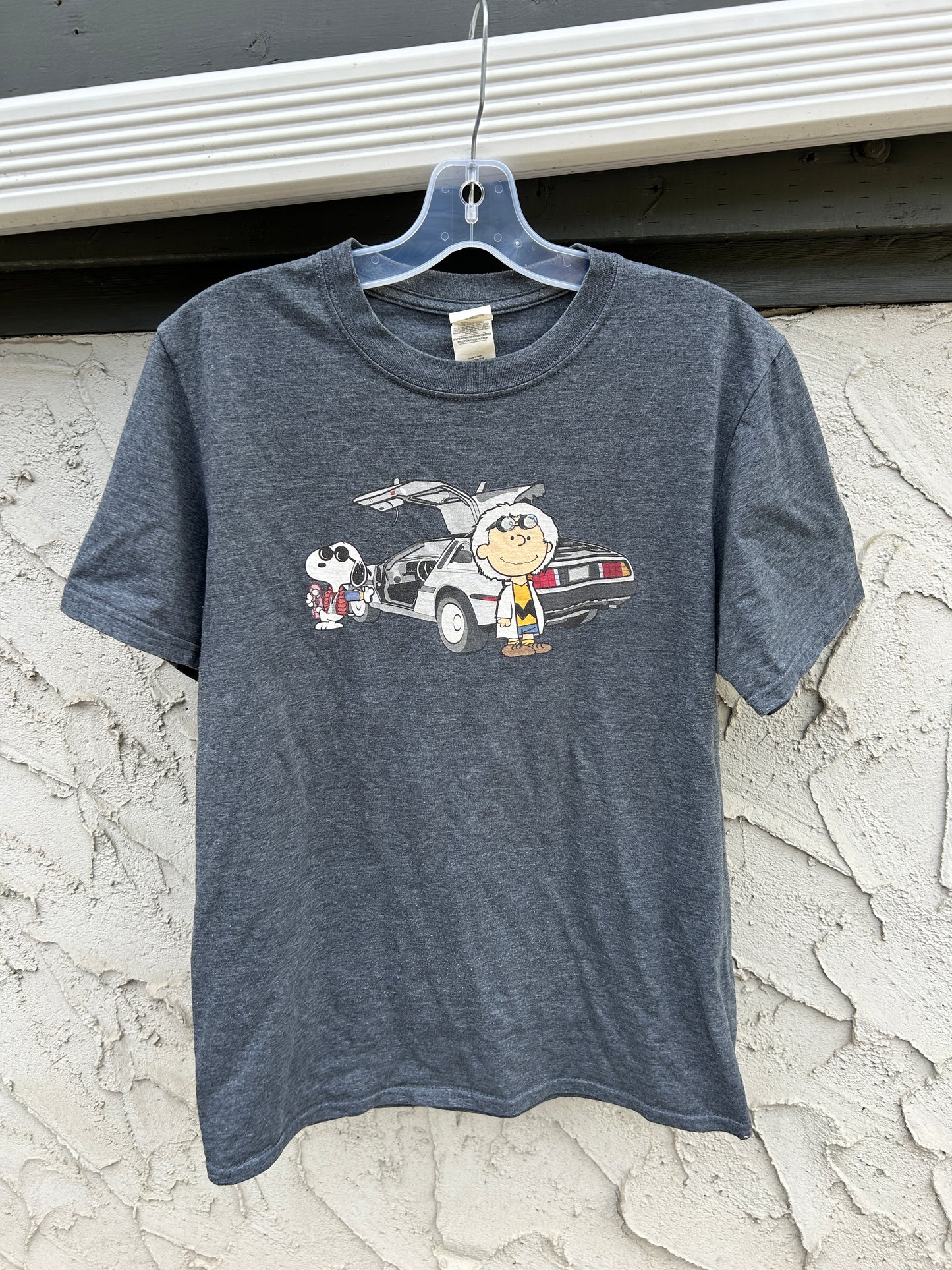 Back To The Future Charlie Brown Parody Tee (M)