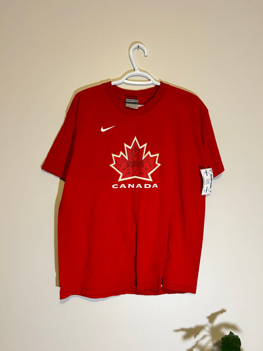 Vintage Nike Team Canada Luongo Tee (L)