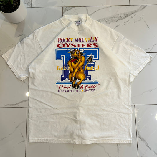 Vintage Rocky Mountain Testicle Festival Tee (XL)