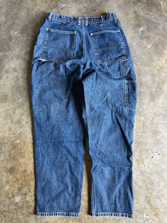 Vintage Denver Hayes Contrast Stitch Carpenter Jeans (31x30)