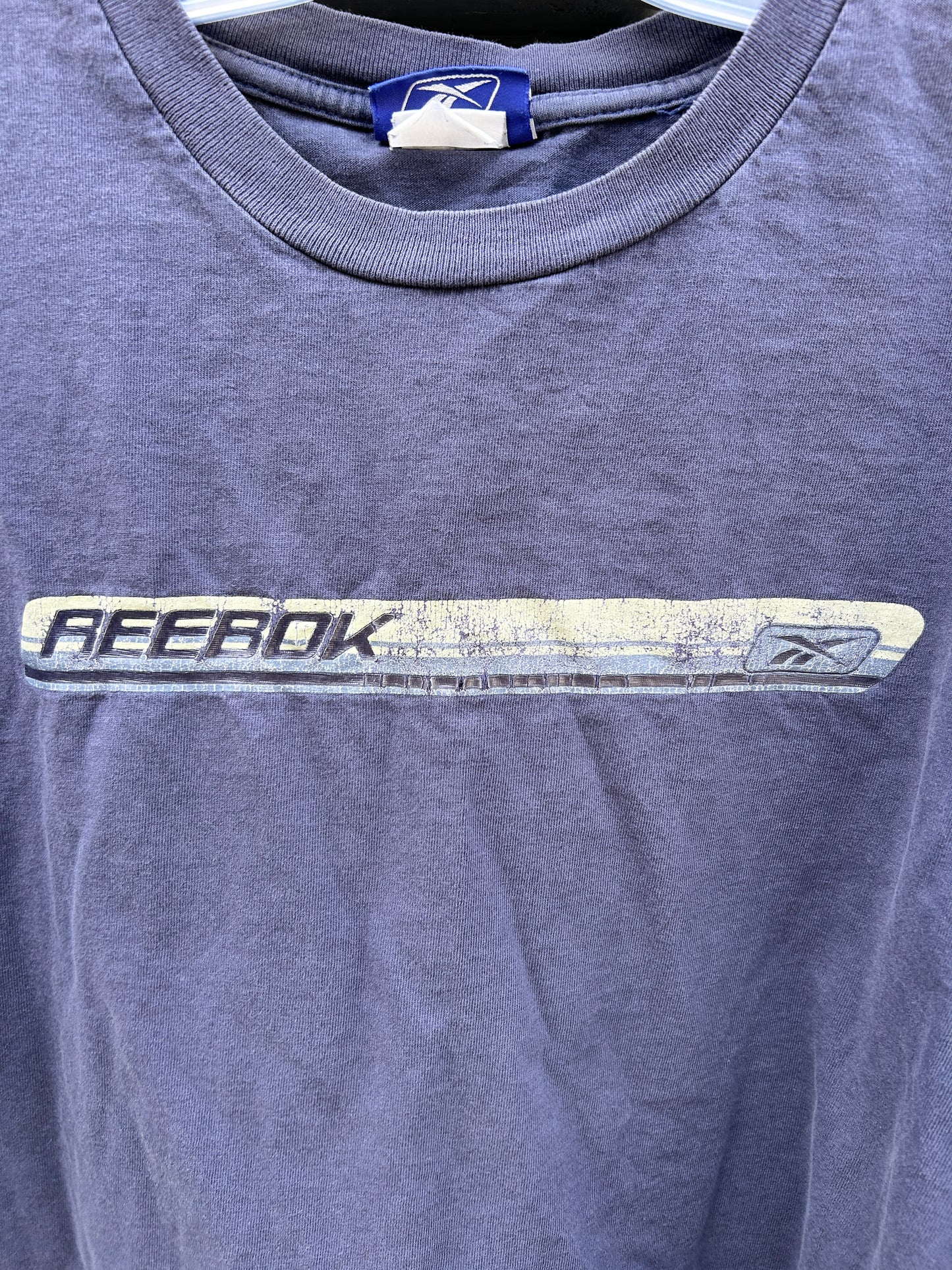 Vintage Reebok Spellout Tee (L)