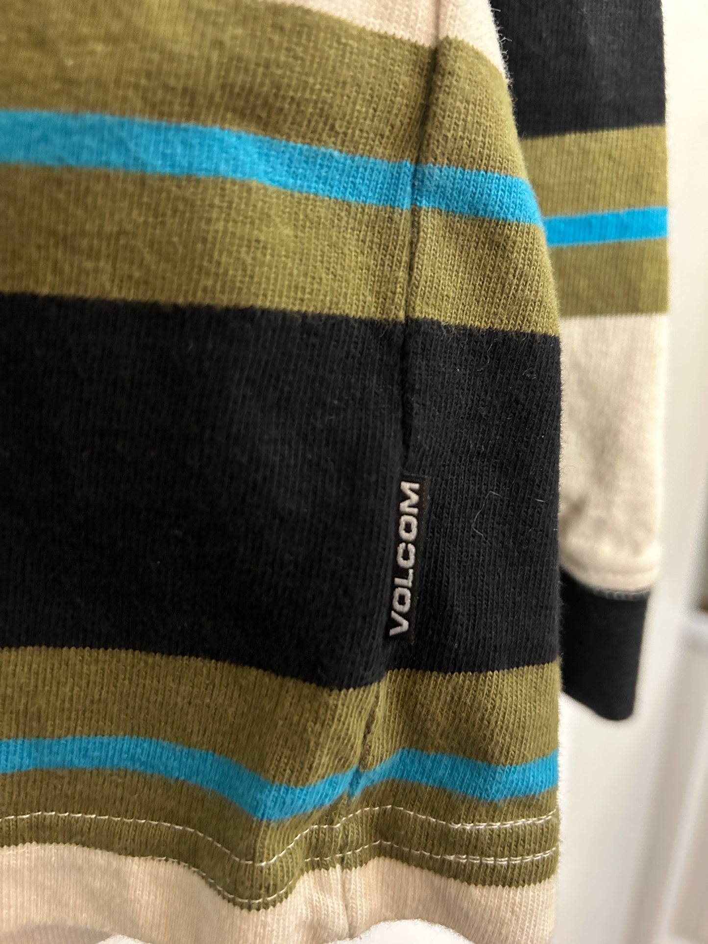 Volcom Striped Polo Shirt (M)