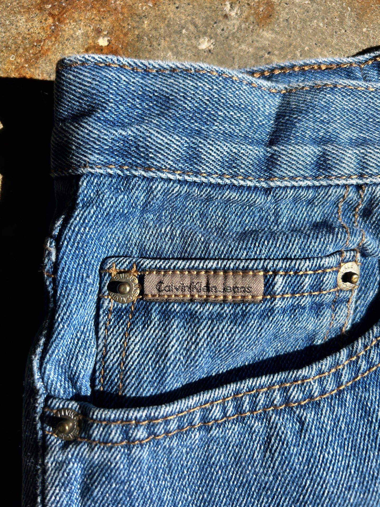 Blue Calvin Klein Jorts (32W)