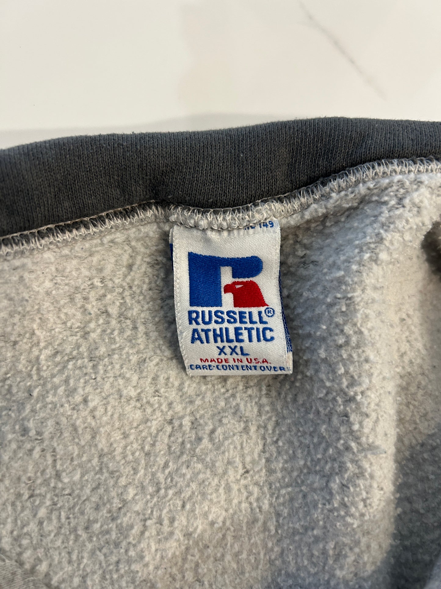 Vintage Grey Russell Quarter Zip (XL)