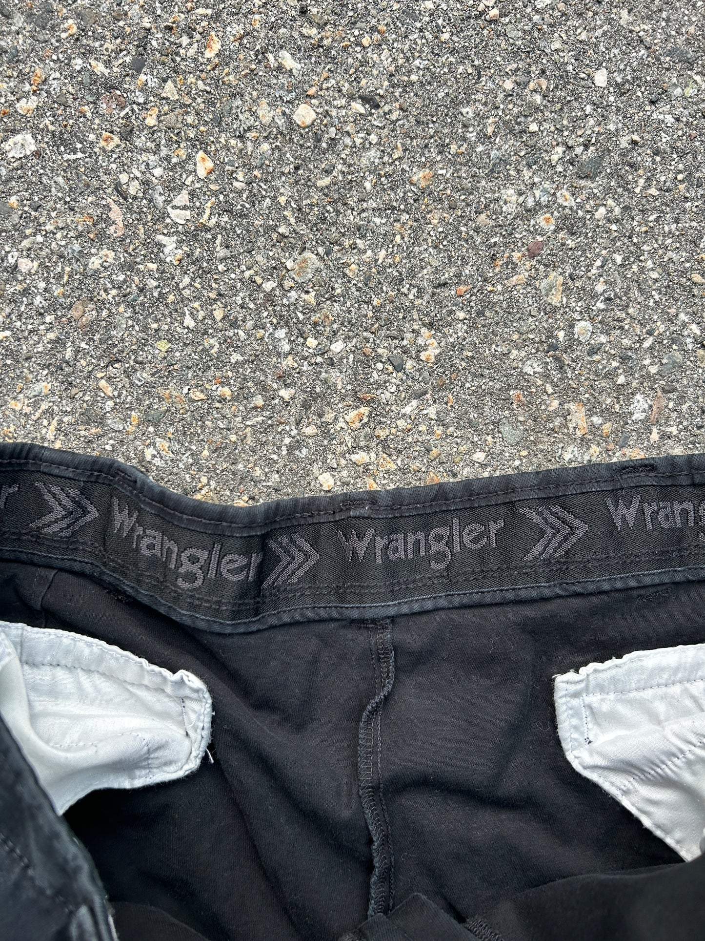 Black Wrangler Work Pants (40x30)