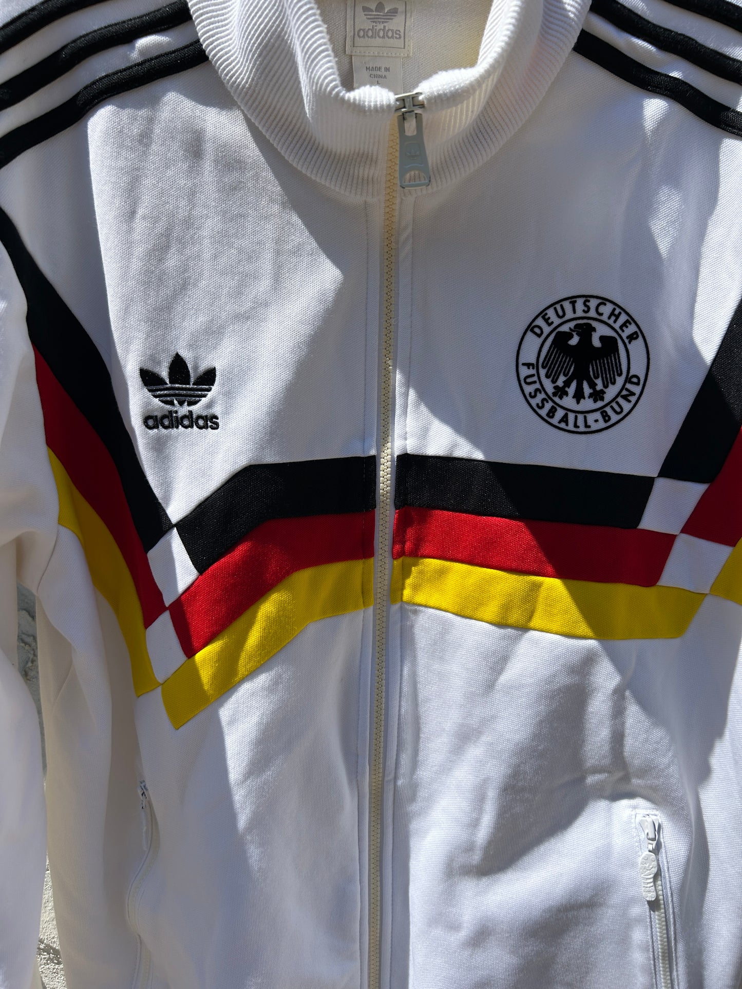 1990 Adidas Germany World Cup Track Jacket (L)