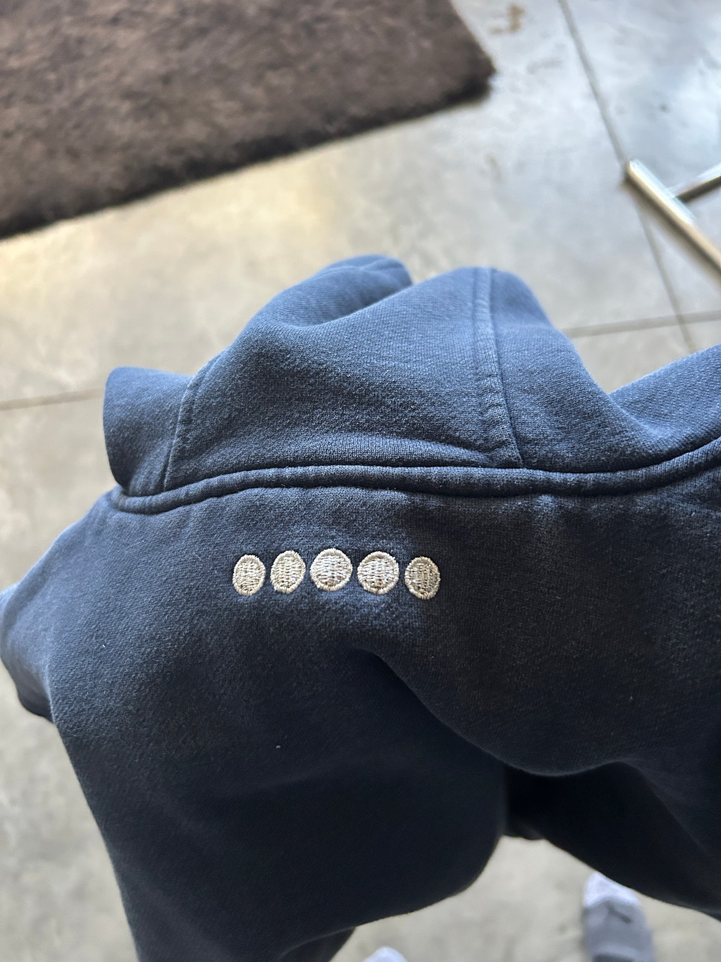 Y2K Jewelled COOGI Zip Hoodie (XL)