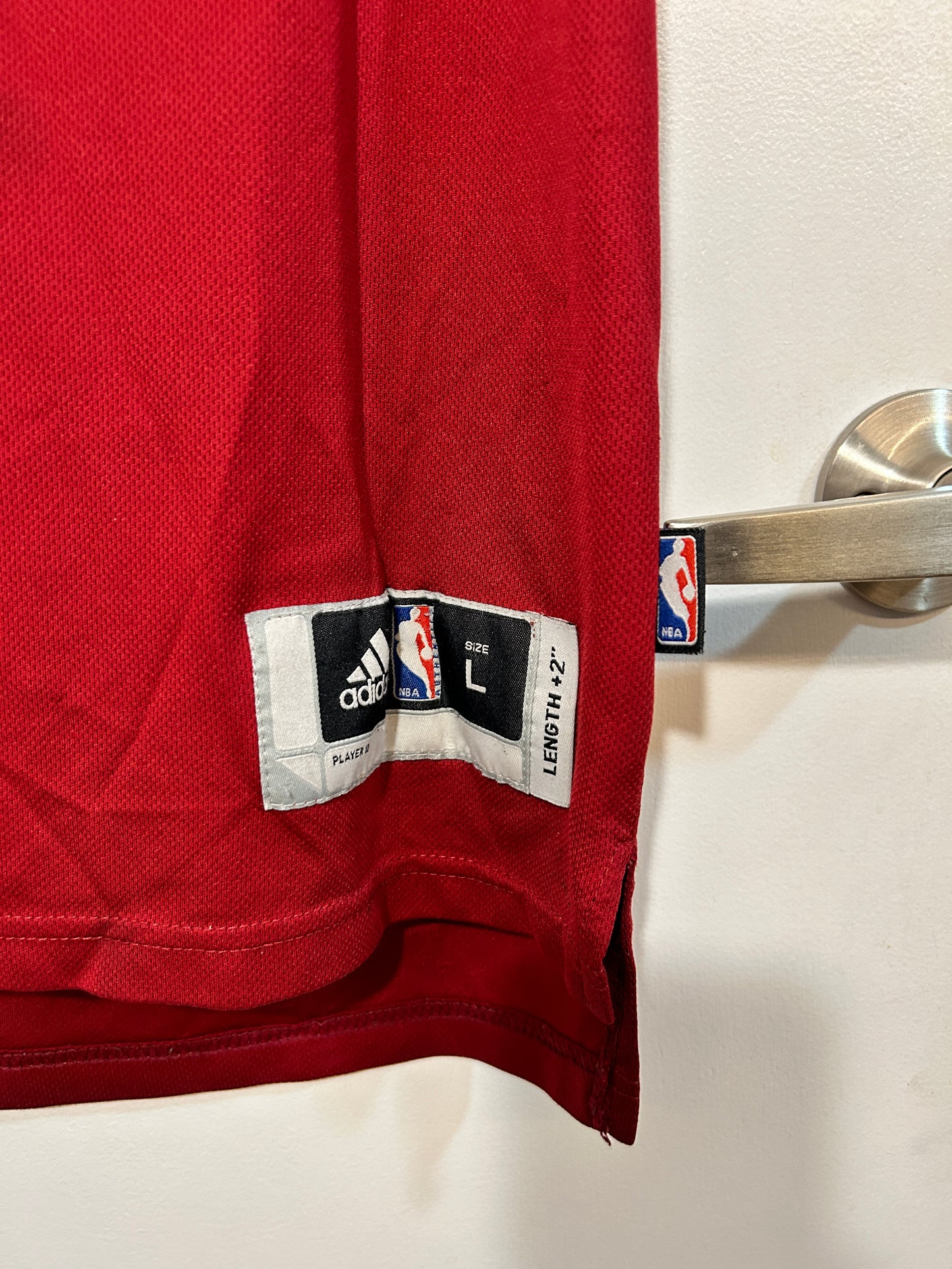 Adidas Lebron Red Cavs Jersey (L)