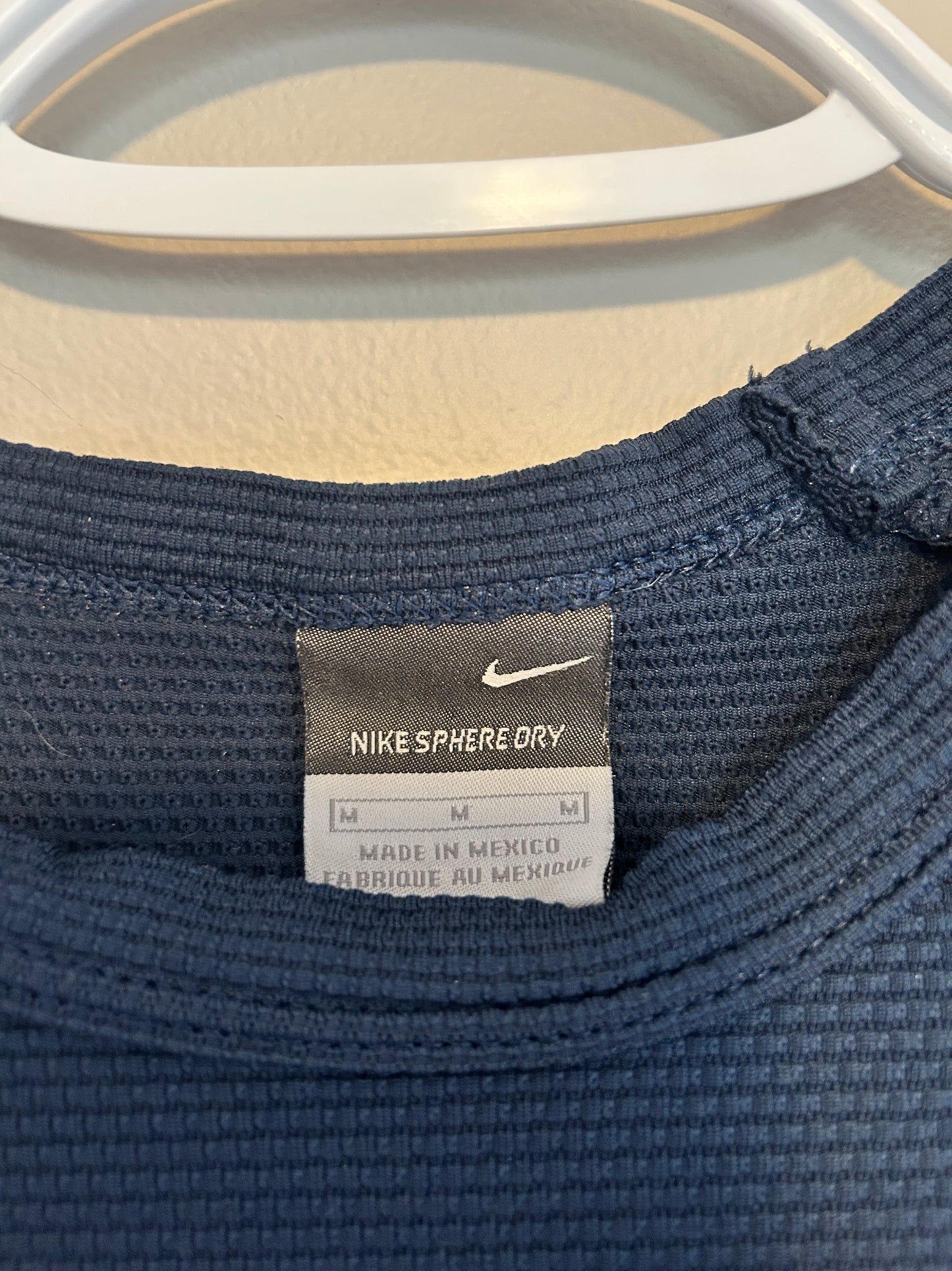 Vintage Nike Sphere Dry Ribbed Tee (M)
