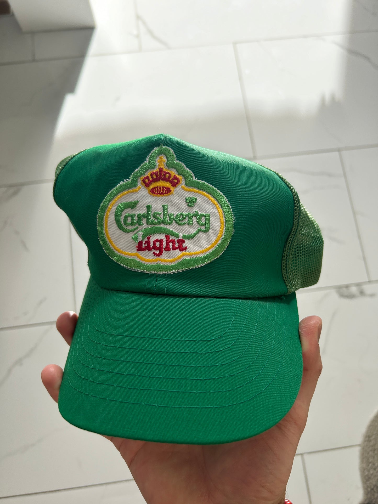 Vintage Carlsberg Light Trucker Hat