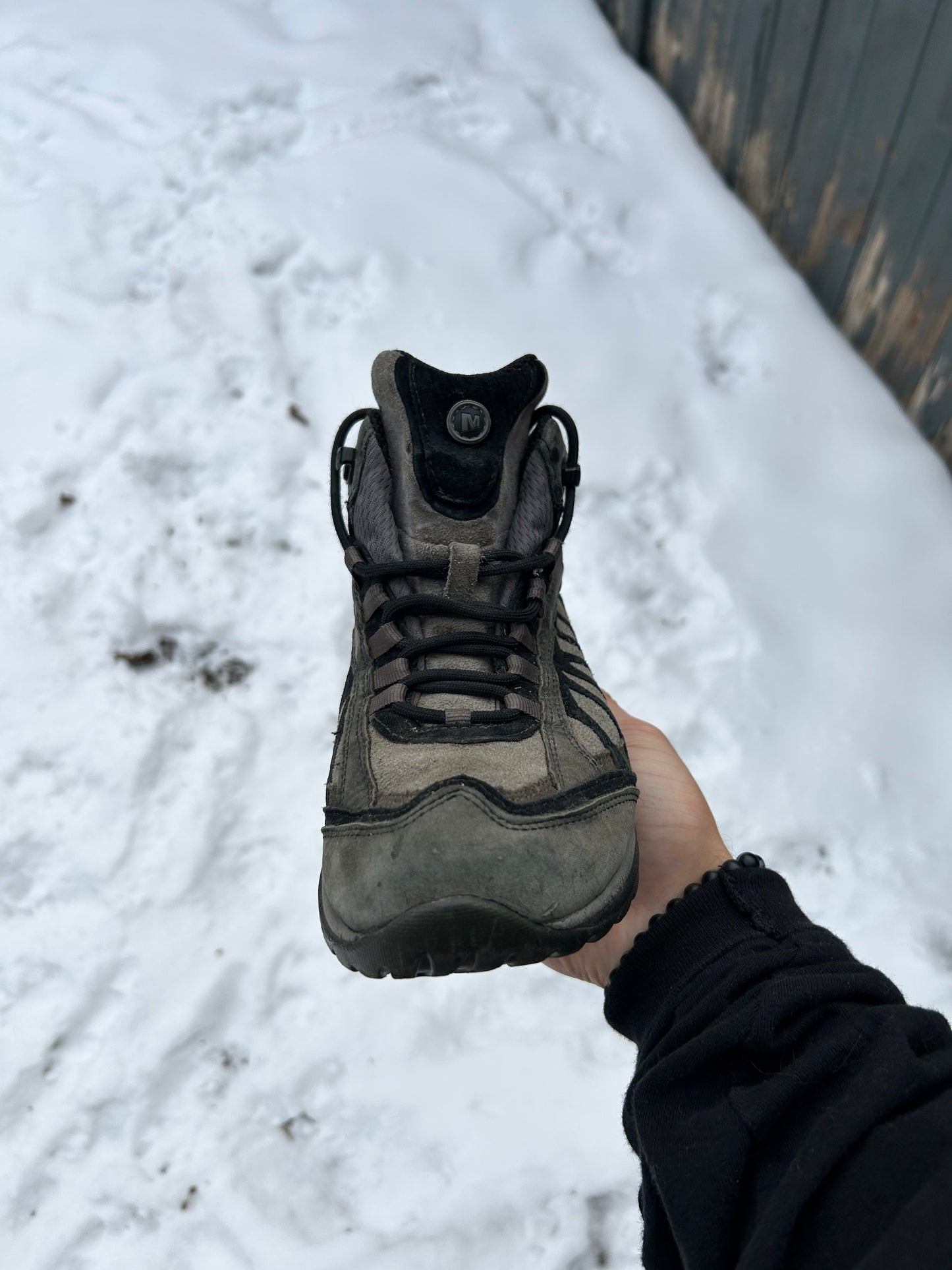 Vintage Merrel Polartec Hiking Boots (9M)