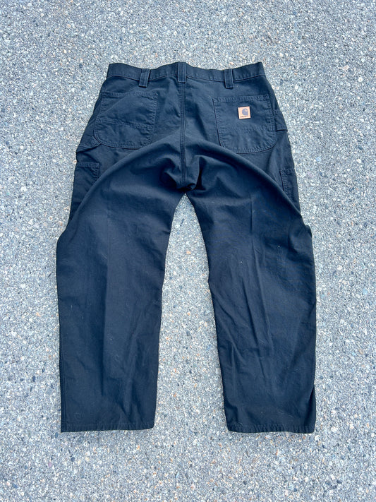 Vintage Black Carhartt Dungarees (40x30)