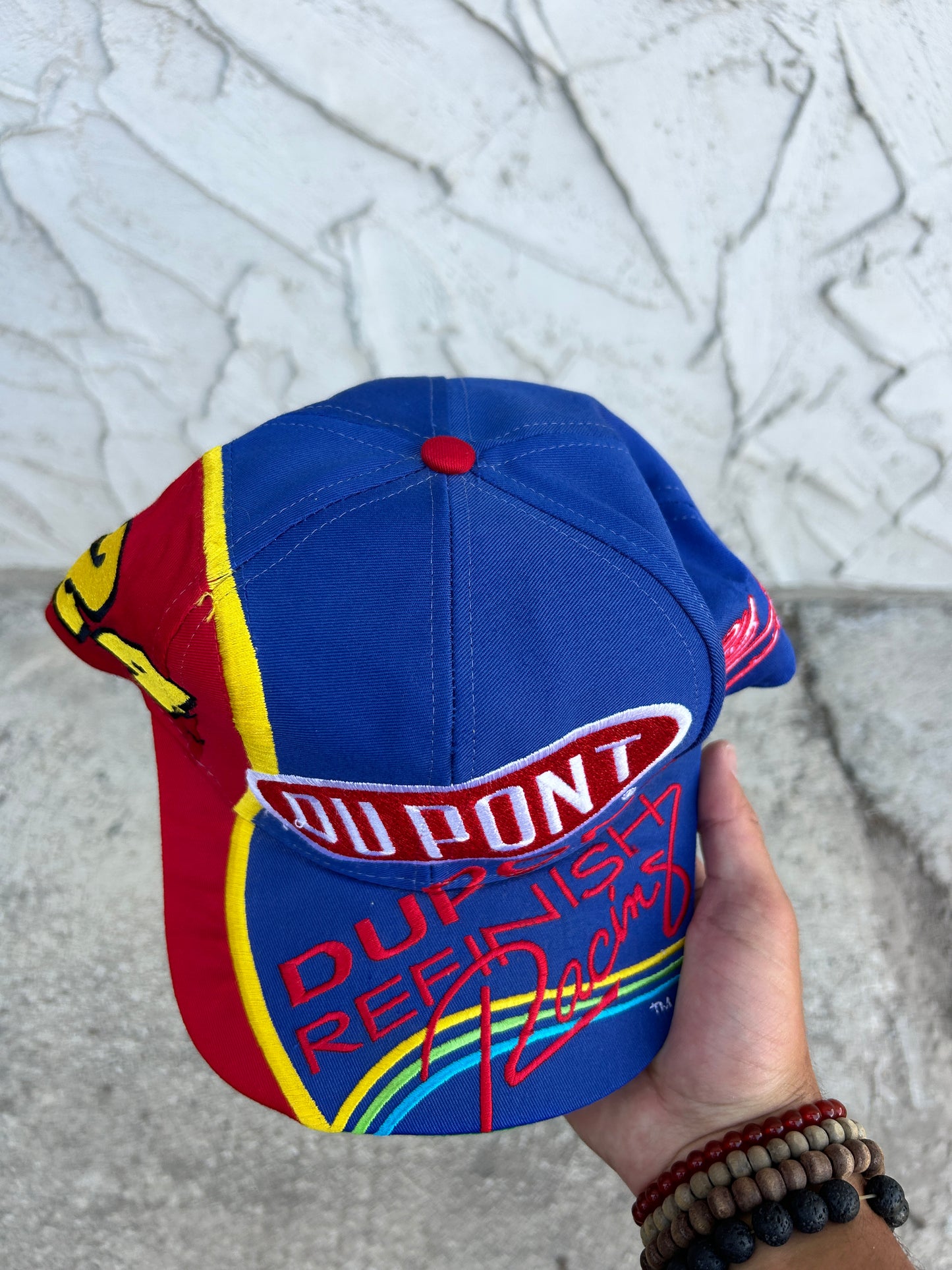 Vintage Du Pont NASCAR Adjustable Racing Hat