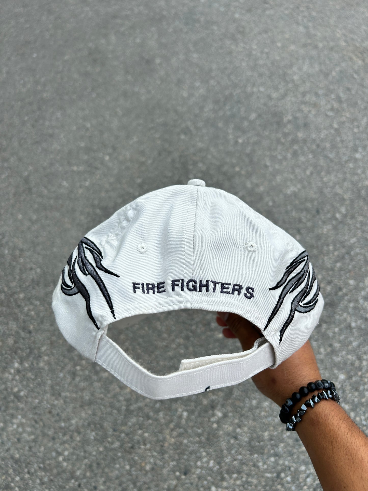Y2K Style Red River Firefighters Cap