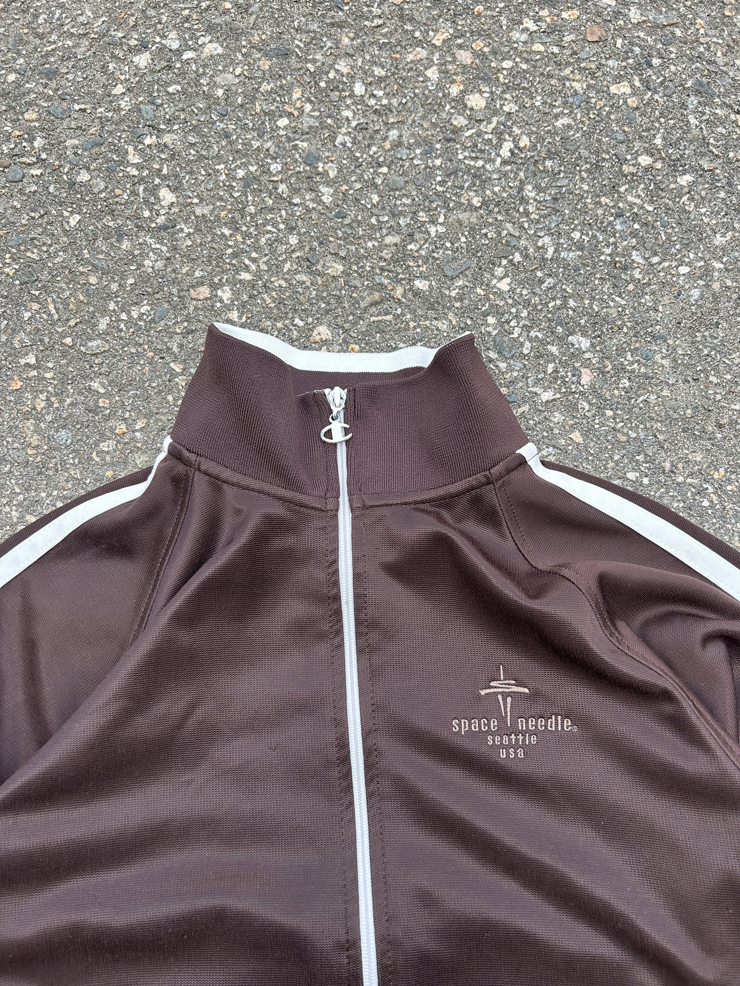 Vintage 90’s Seattle Space Needle Track Jacket (M)