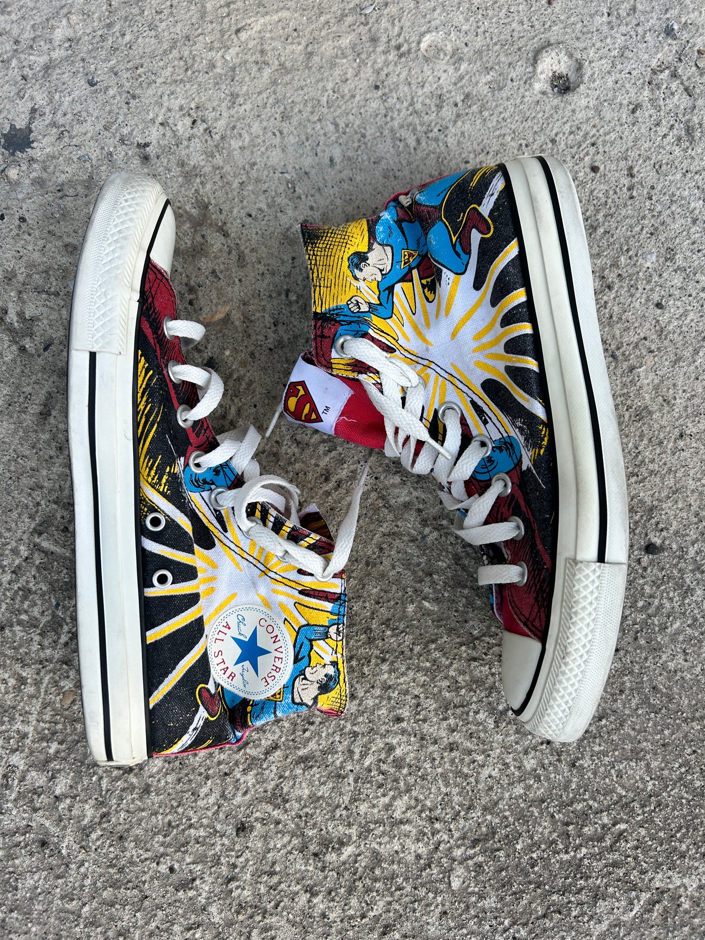 2013 Superman Comic Print Chuck Taylor’s (9M)