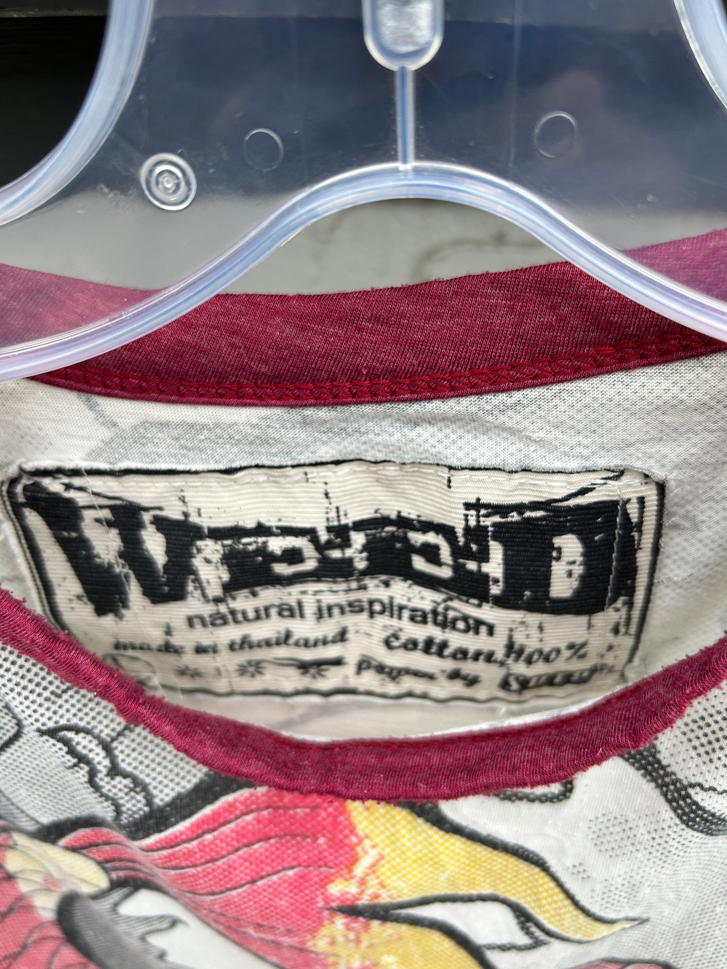 Vintage Weed Koi Fish AOP Tee (L)