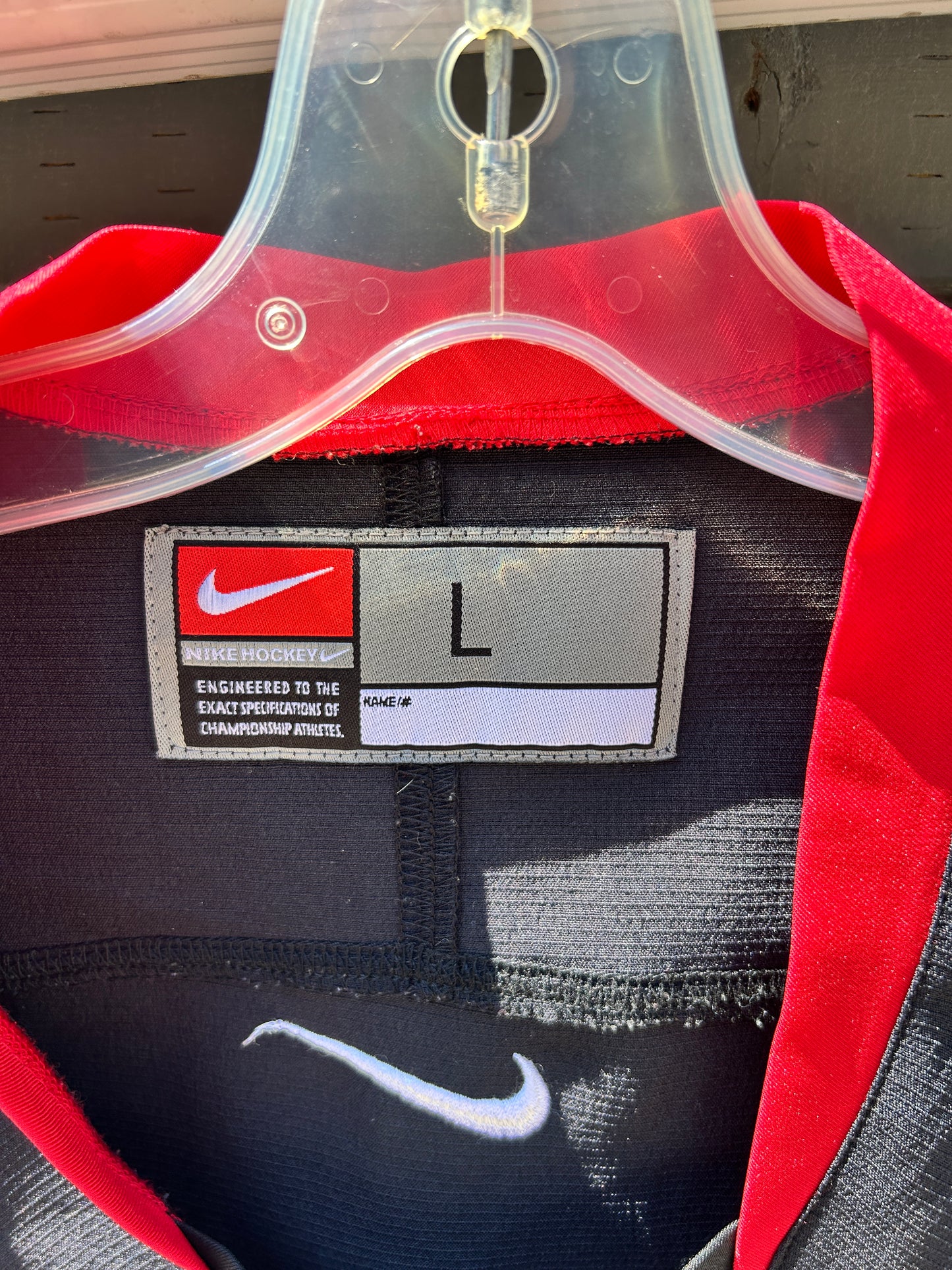 Vintage Nike Black Team Canada Jersey (L)