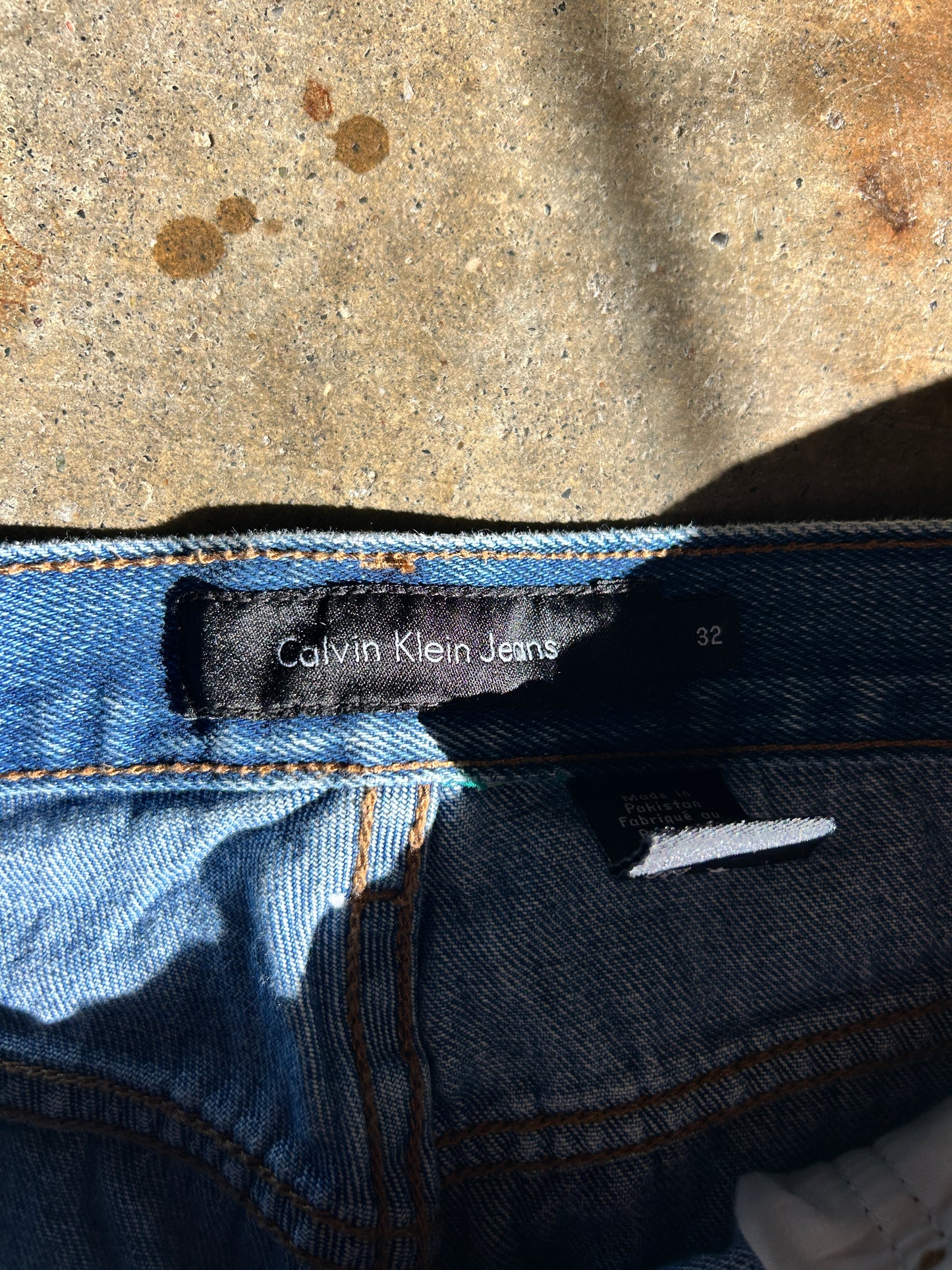 Blue Calvin Klein Jorts (32W)