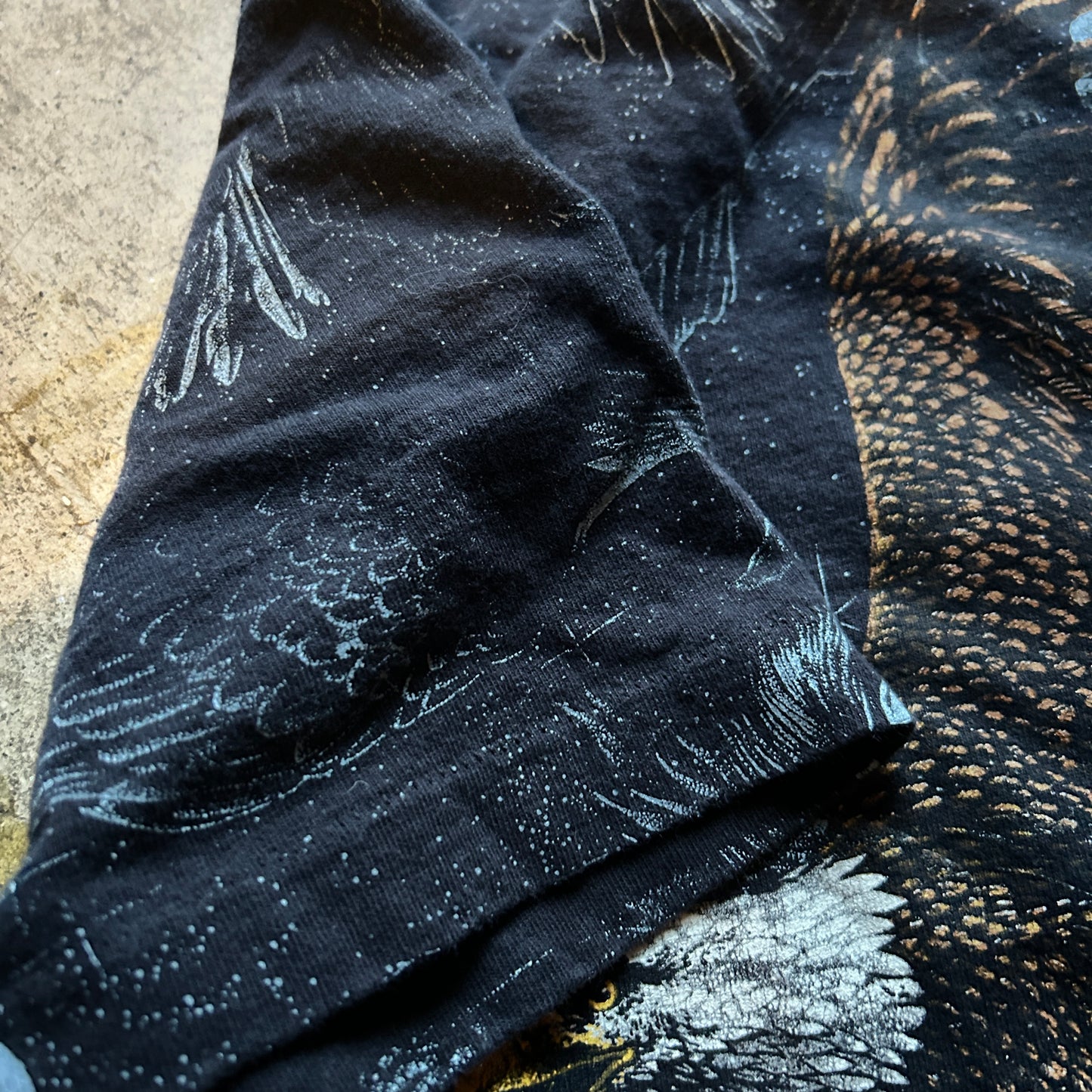 Vintage 1991 Eagle AOP Tee (L)