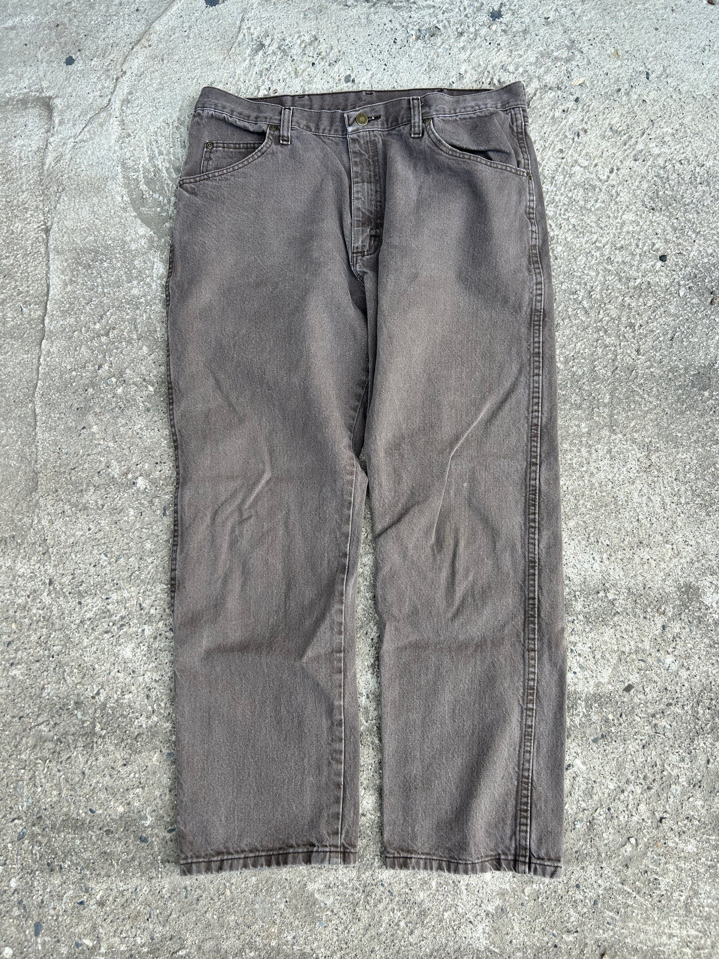 Light Brown Wrangler Jeans (38x30)