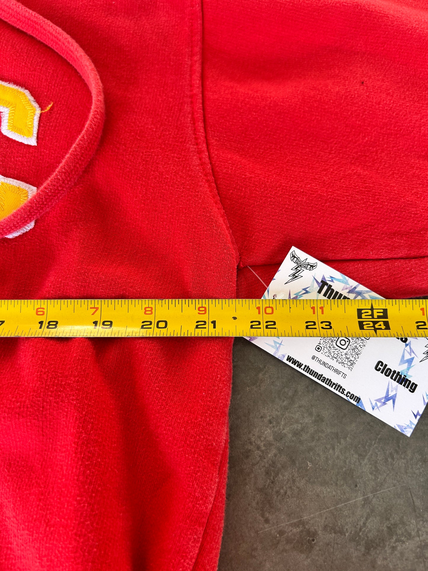 Vintage USMC Bulldogs Collegiate Hoodie (M)