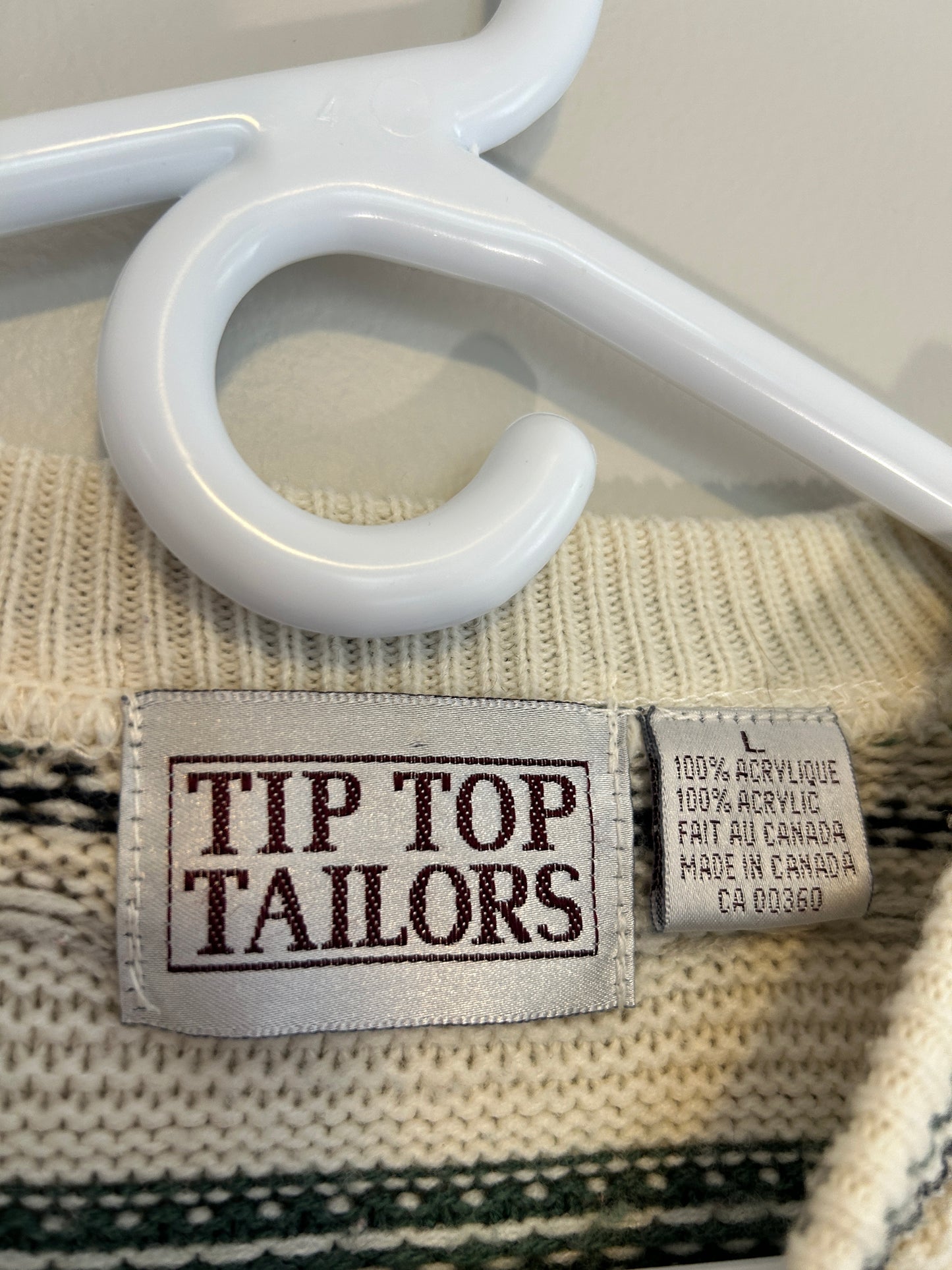Vintage Tip Top Tailors Knit Sweater (L)
