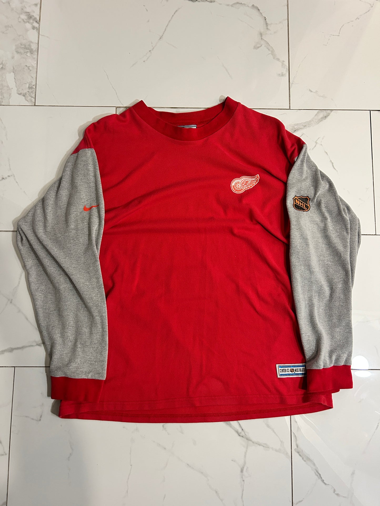 Vintage Detroit Redwings Thermal LS (L)