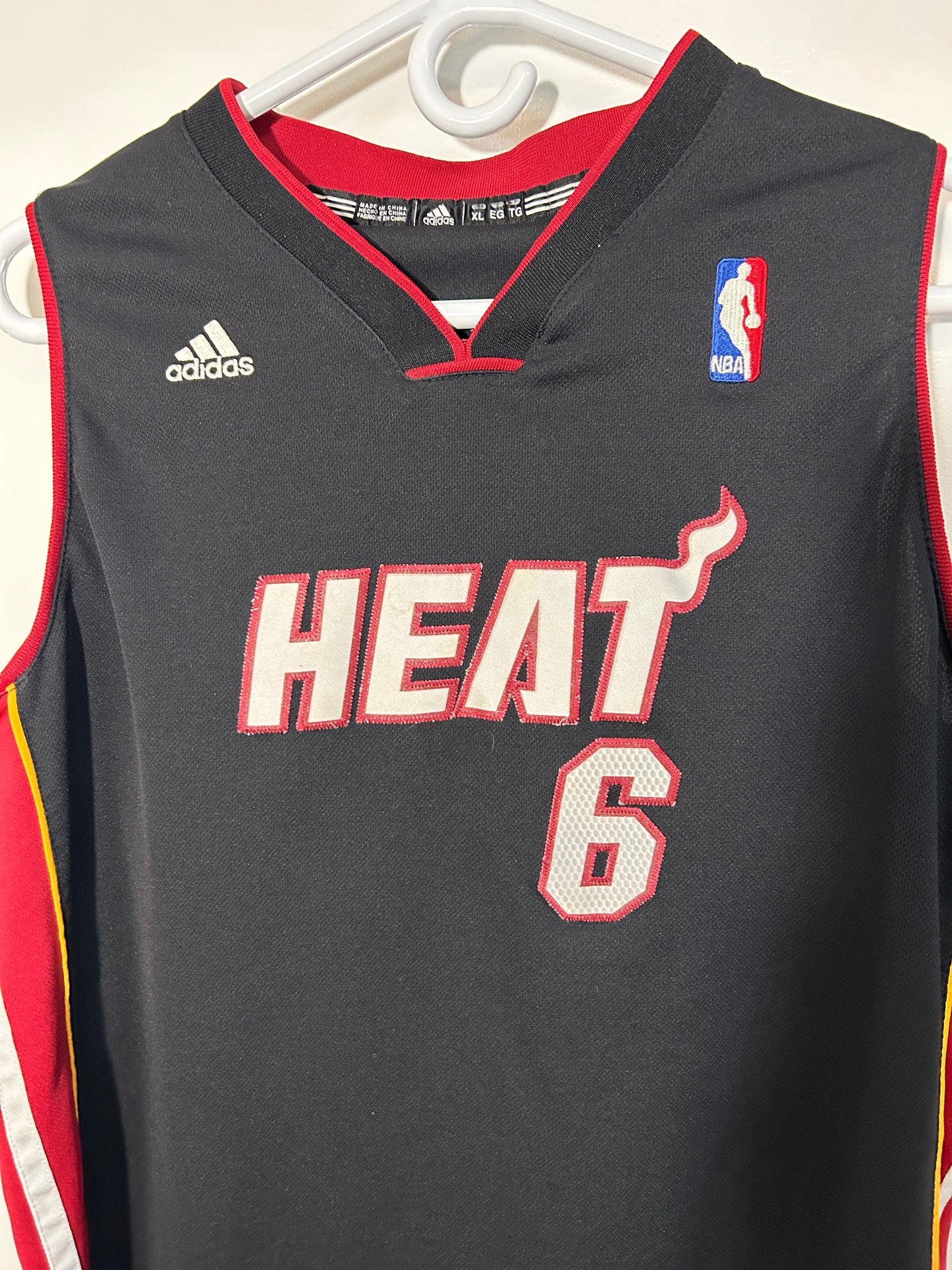 Adidas Lebron Black Heat Jersey (XL)