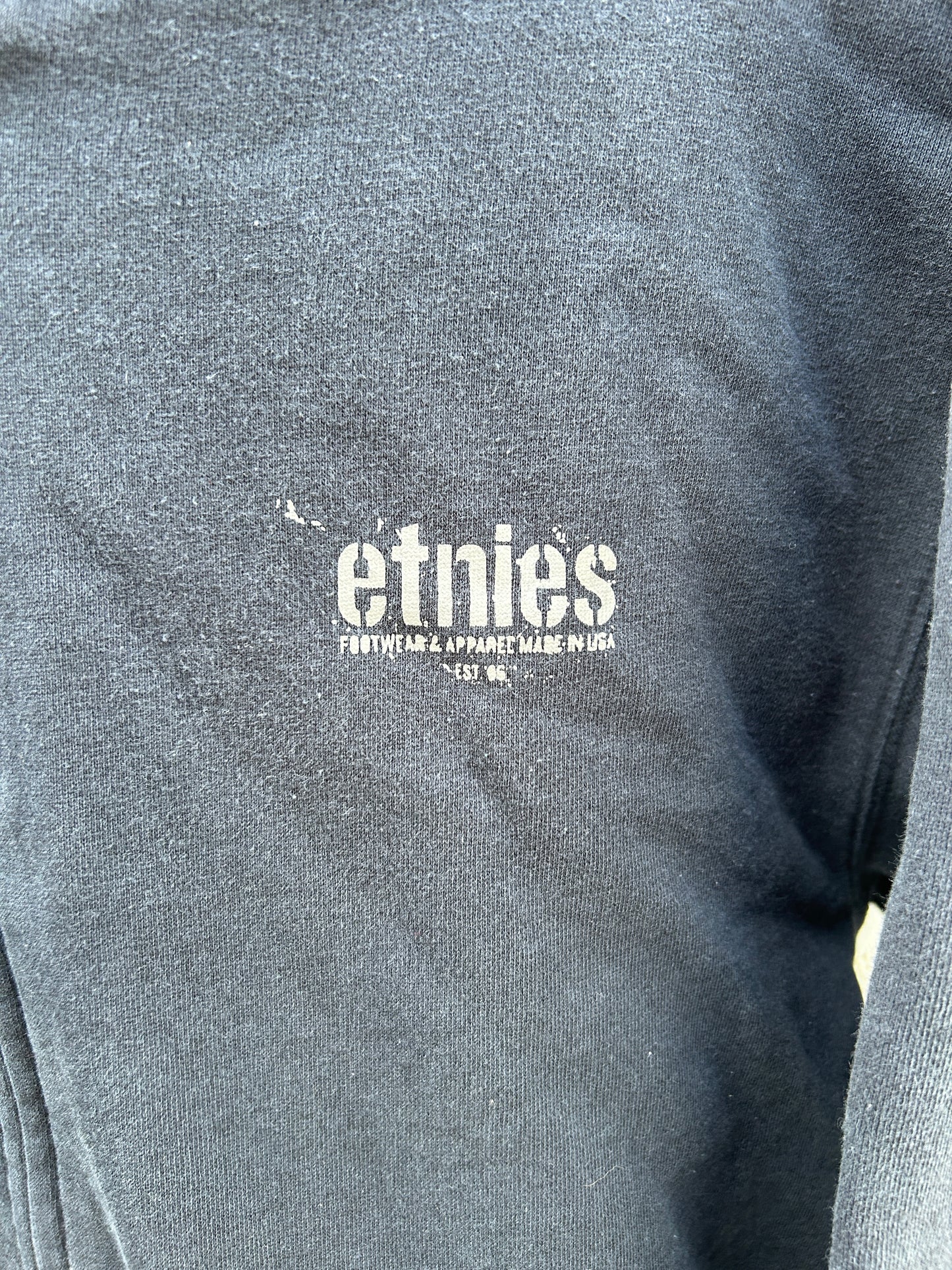Y2K Etnies Skater Zip Hoodie (L)