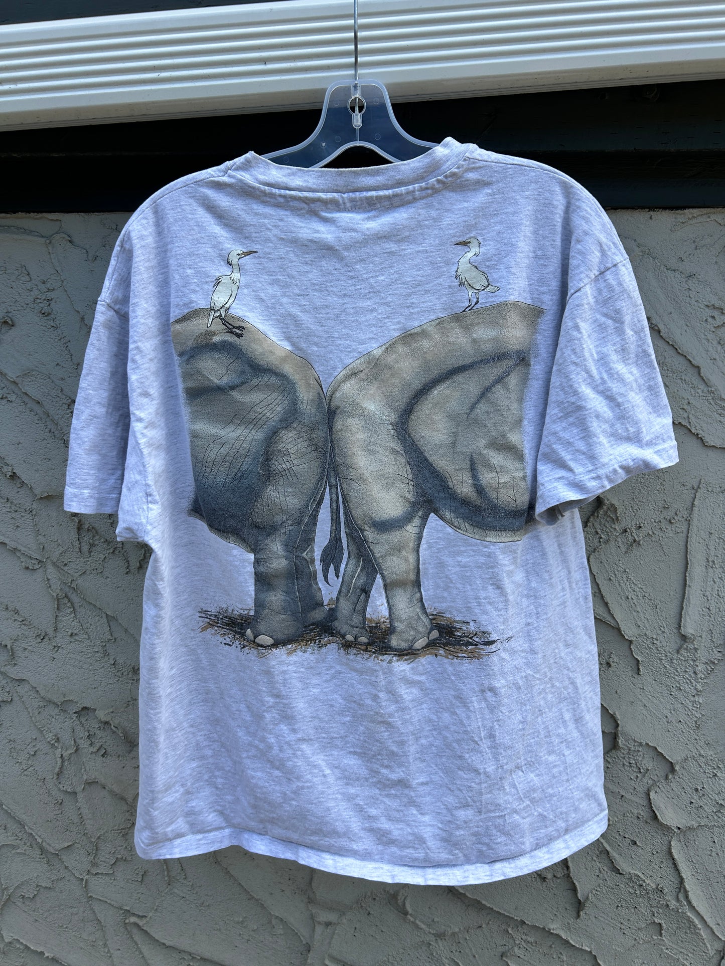 Vintage 1992 Double Sided Elephant Tee (XL)