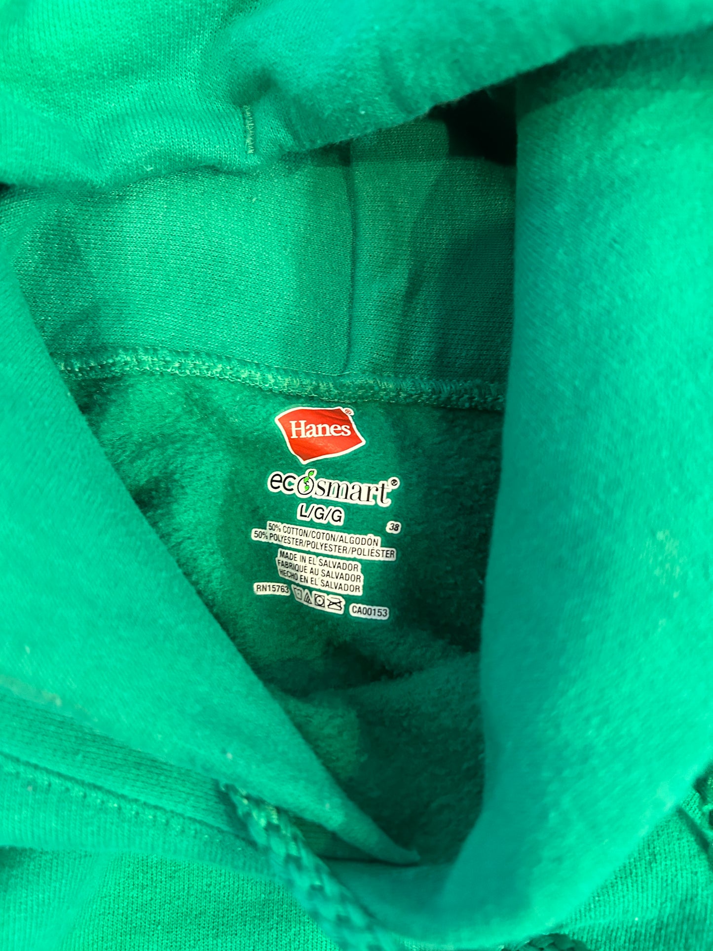 Bright Green Hanes Blank Hoodie (L)
