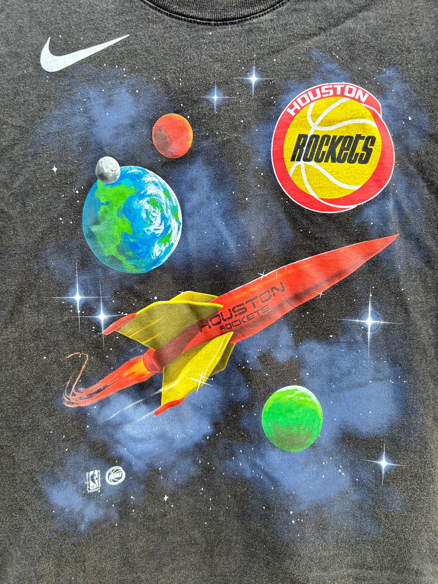 Faded Nike Houston Rockets Space Tee (L)