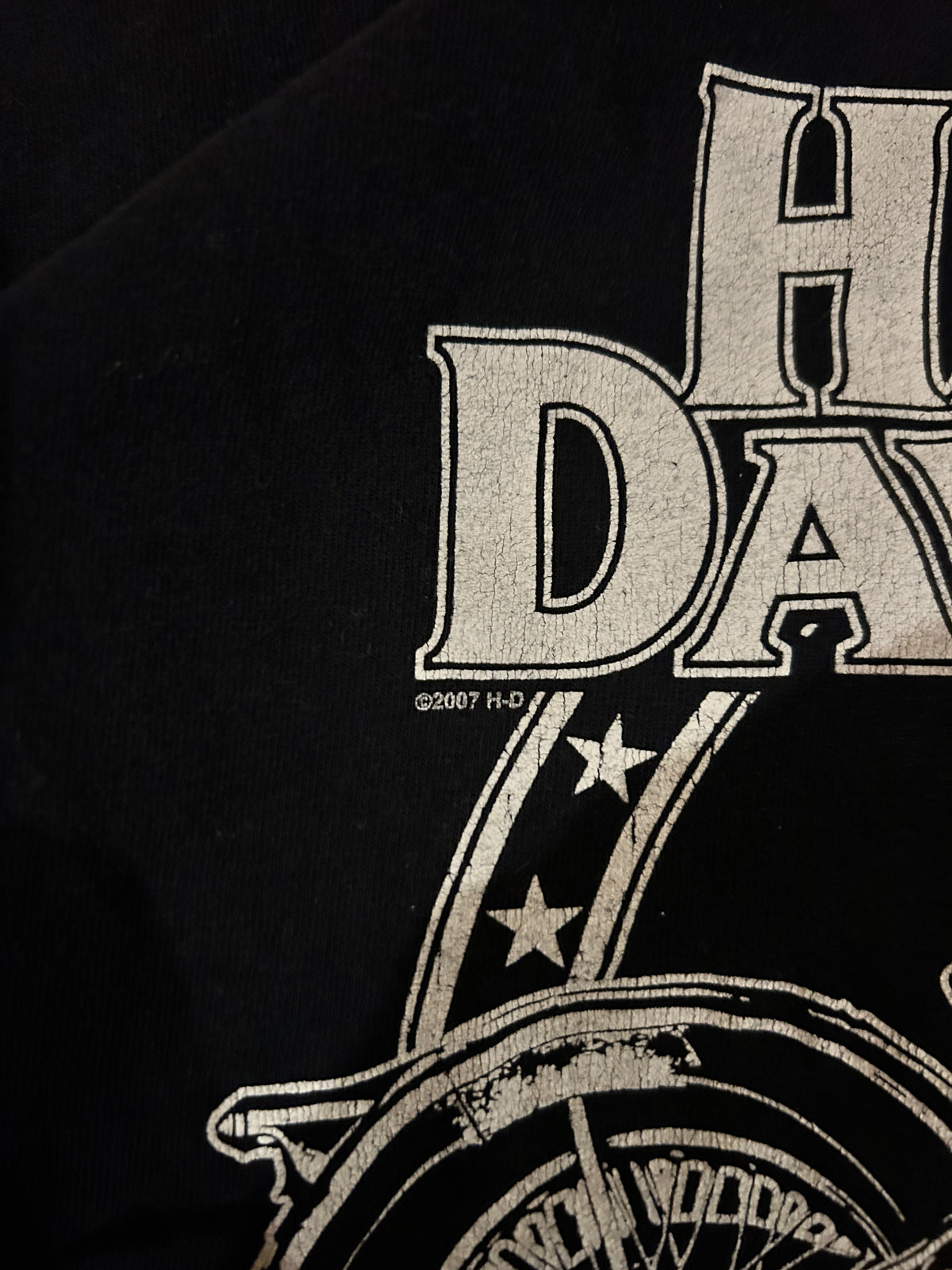 Vintage Black Harley Davidson Yucca Valley Tee (XL)