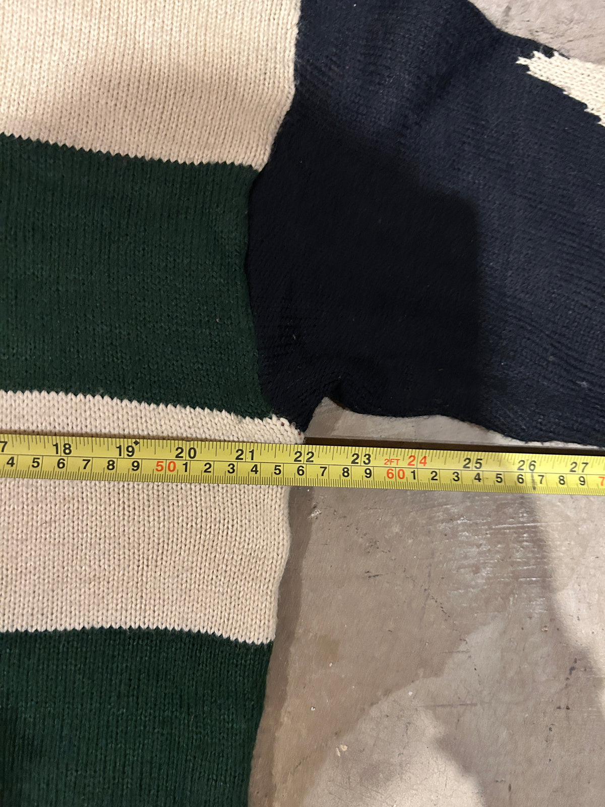 OI OI Striped Knit Sweater (M)