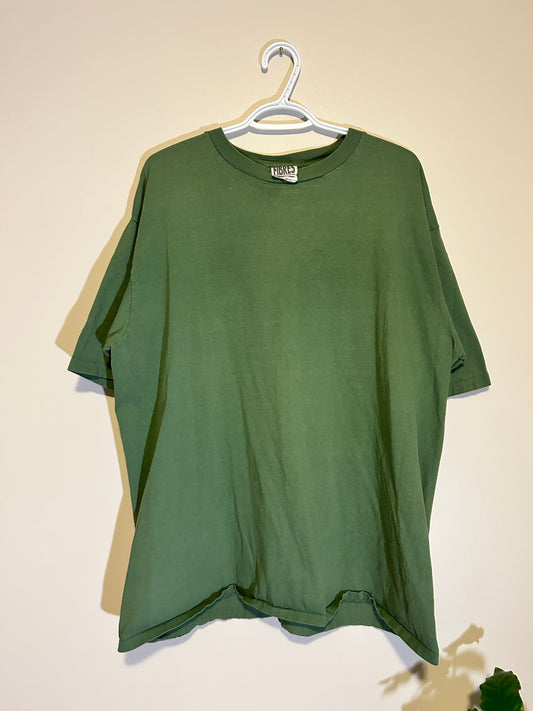 Fibres Single Stitch Green Blank (XL)